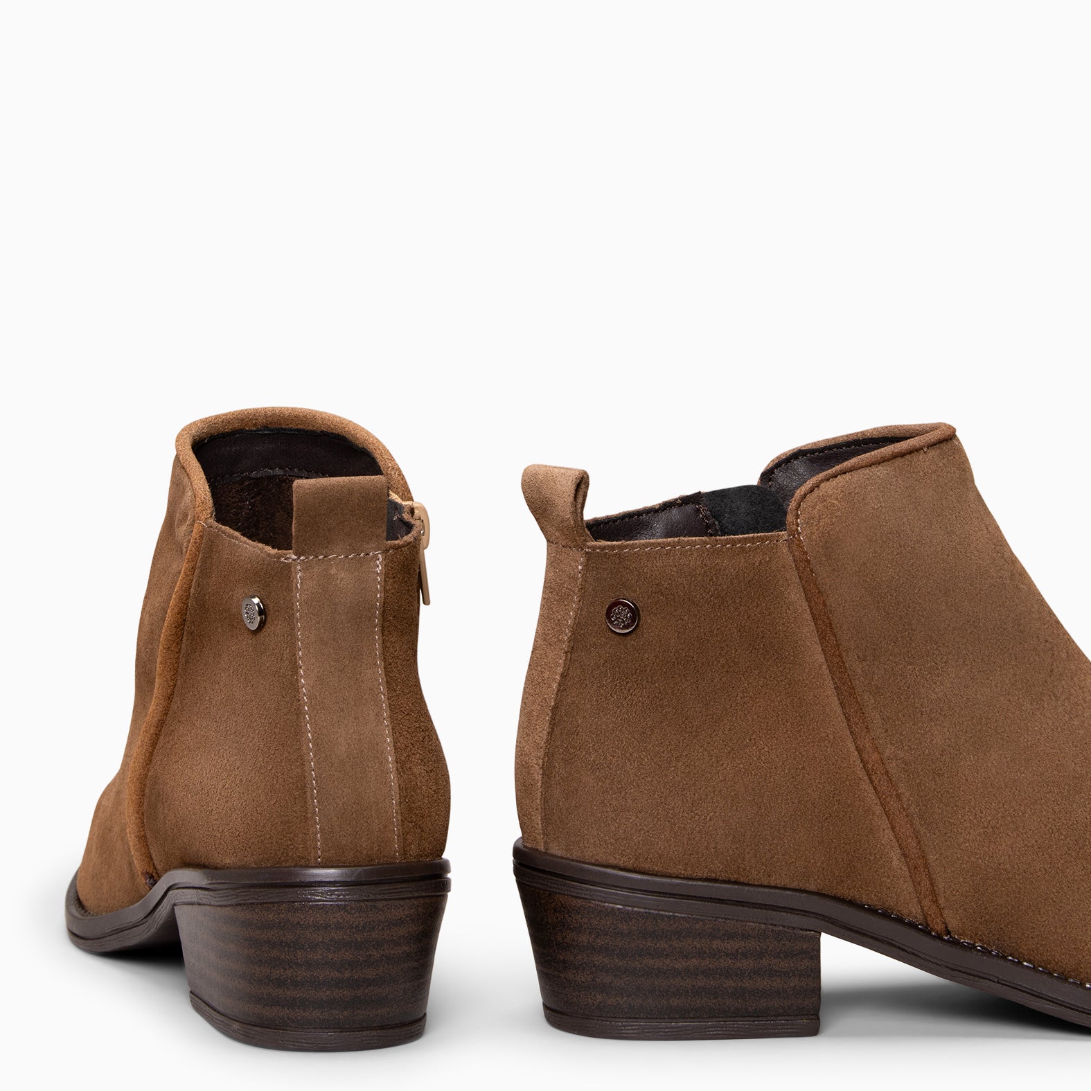 BALTIMORE - BOTINES DE CAÑA BAJA TAUPE