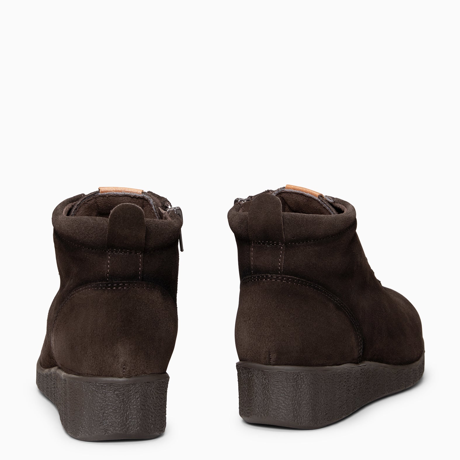 FLEXY - Zapatillas MARRON abotinadas