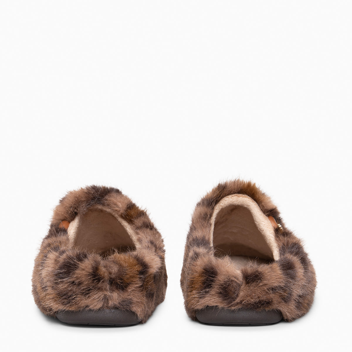 KOMFY DREAMS - Chinelos de casa  LEOPARDO MARROM