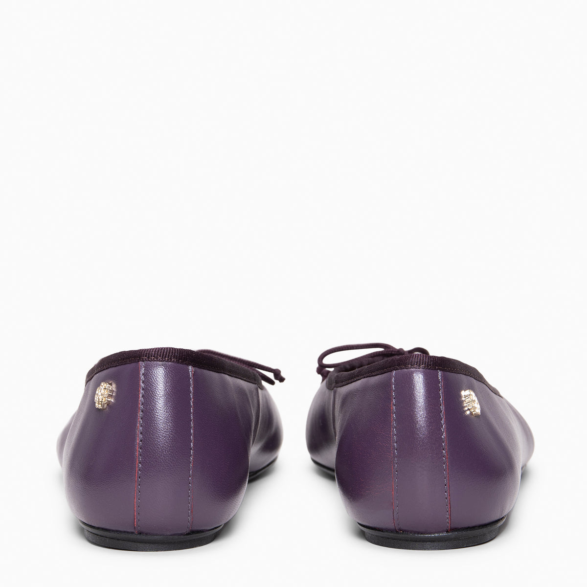 AMAYA - Bailarinas Tabi de piel MORADO