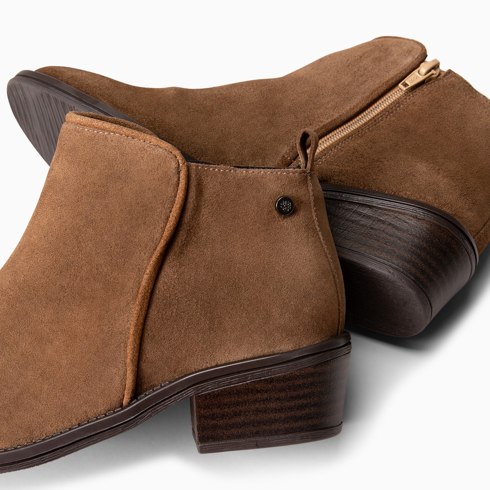 BALTIMORE - BOTINES DE CAÑA BAJA TAUPE