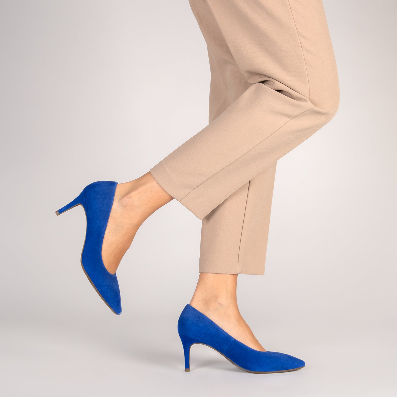 STILETTO - Escarpins à talon aiguille BLEU ÉLECTRIQUE