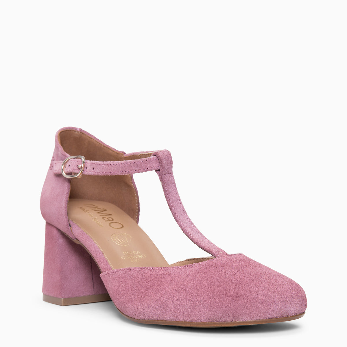 AZUCENA - ROZE Baresoft schoenen met hak