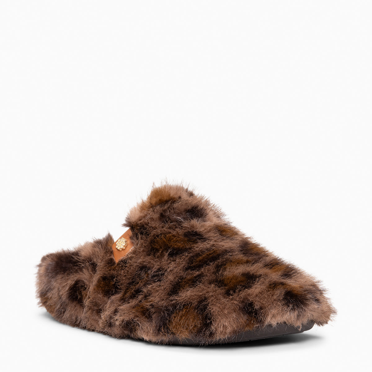 KOMFY DREAMS - Chaussons ultra douceur ANIMAL PRINT LEOPARD