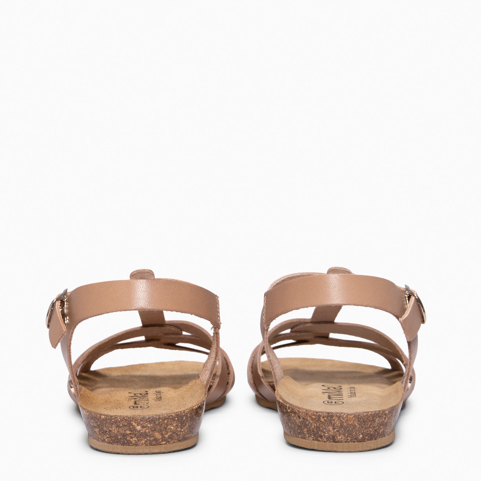 DITA - TAUPE Bio strappy sandals