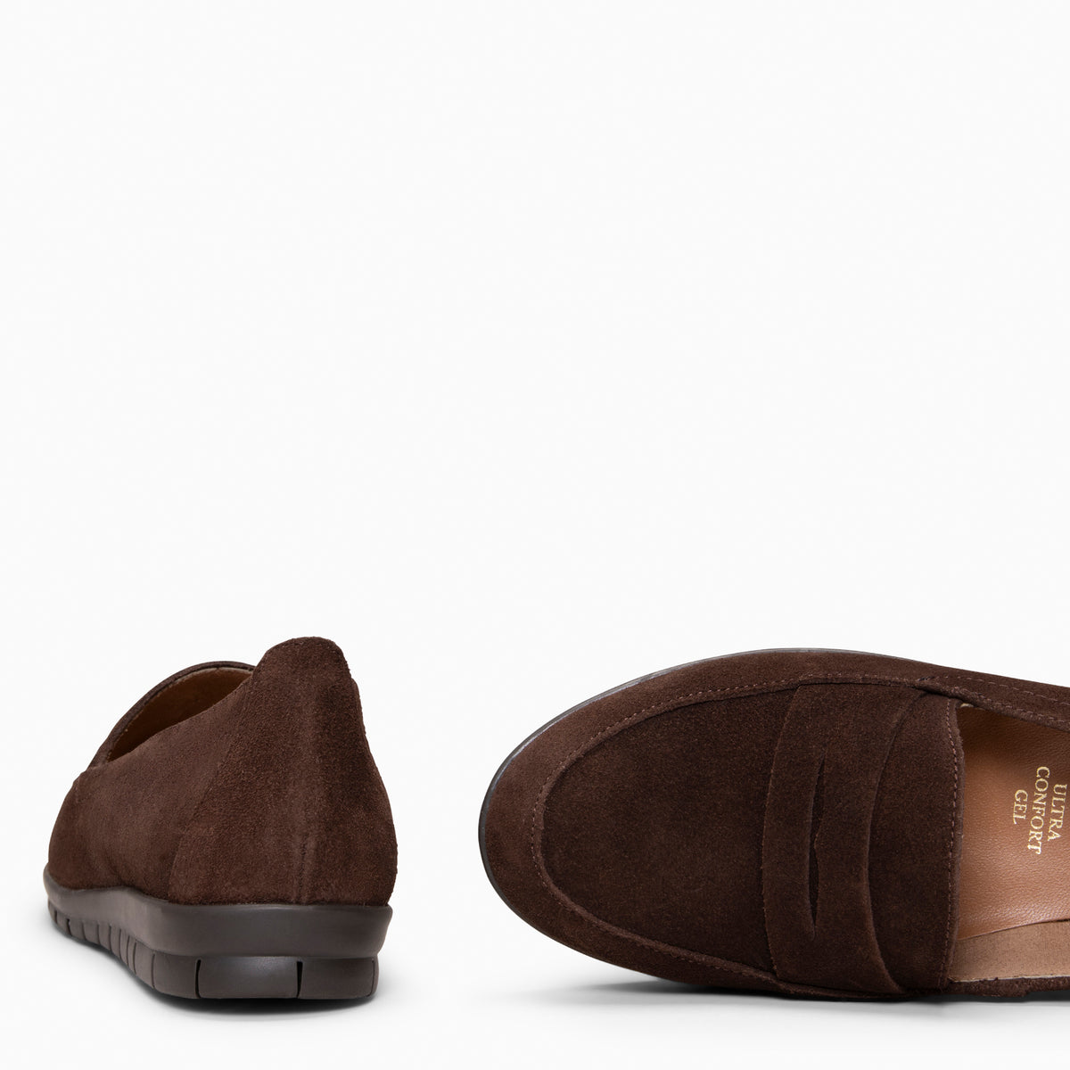 360 - Mocasines con antifaz hidrófugos MARRON