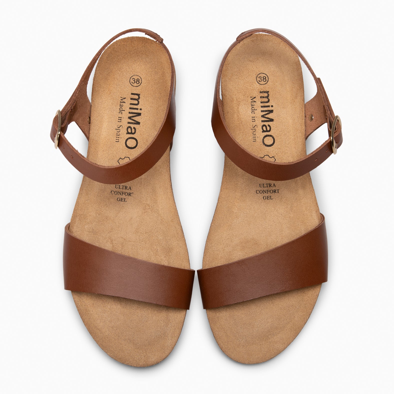 BEQUIA - Sandalia bio MARRON