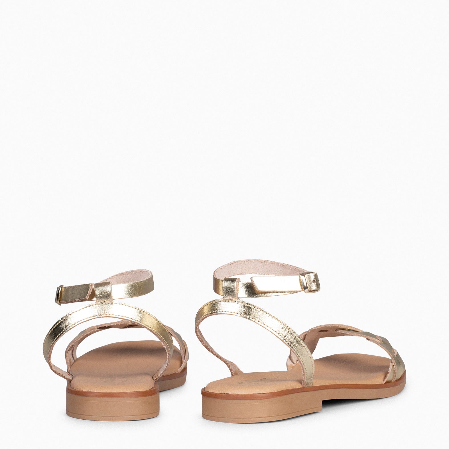 ARECA - GOLDEN Women's Flat Sandals