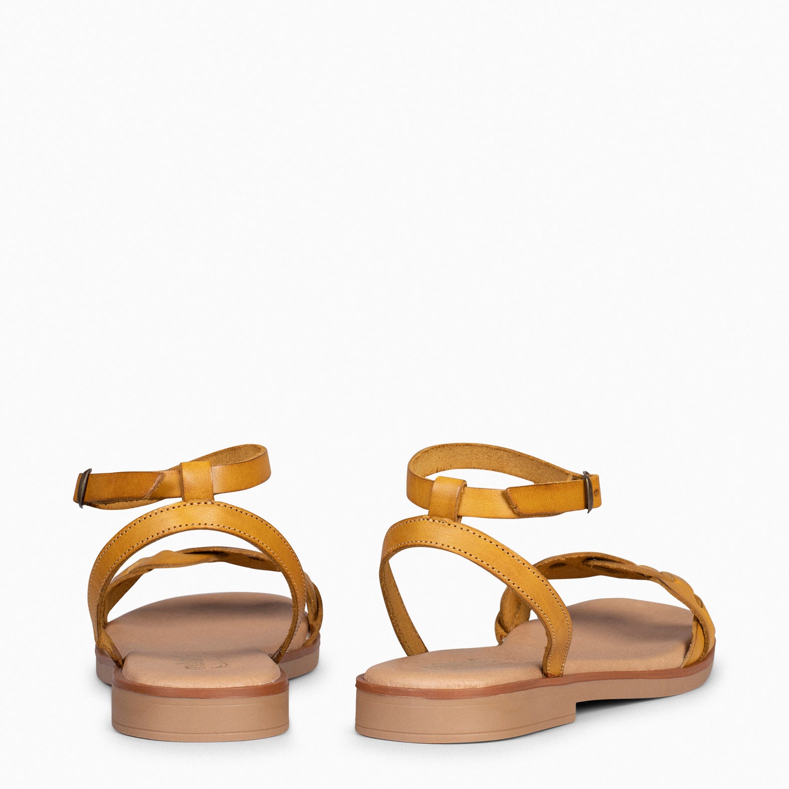 ARECA - MUSTARD  Women's Flat Sandals