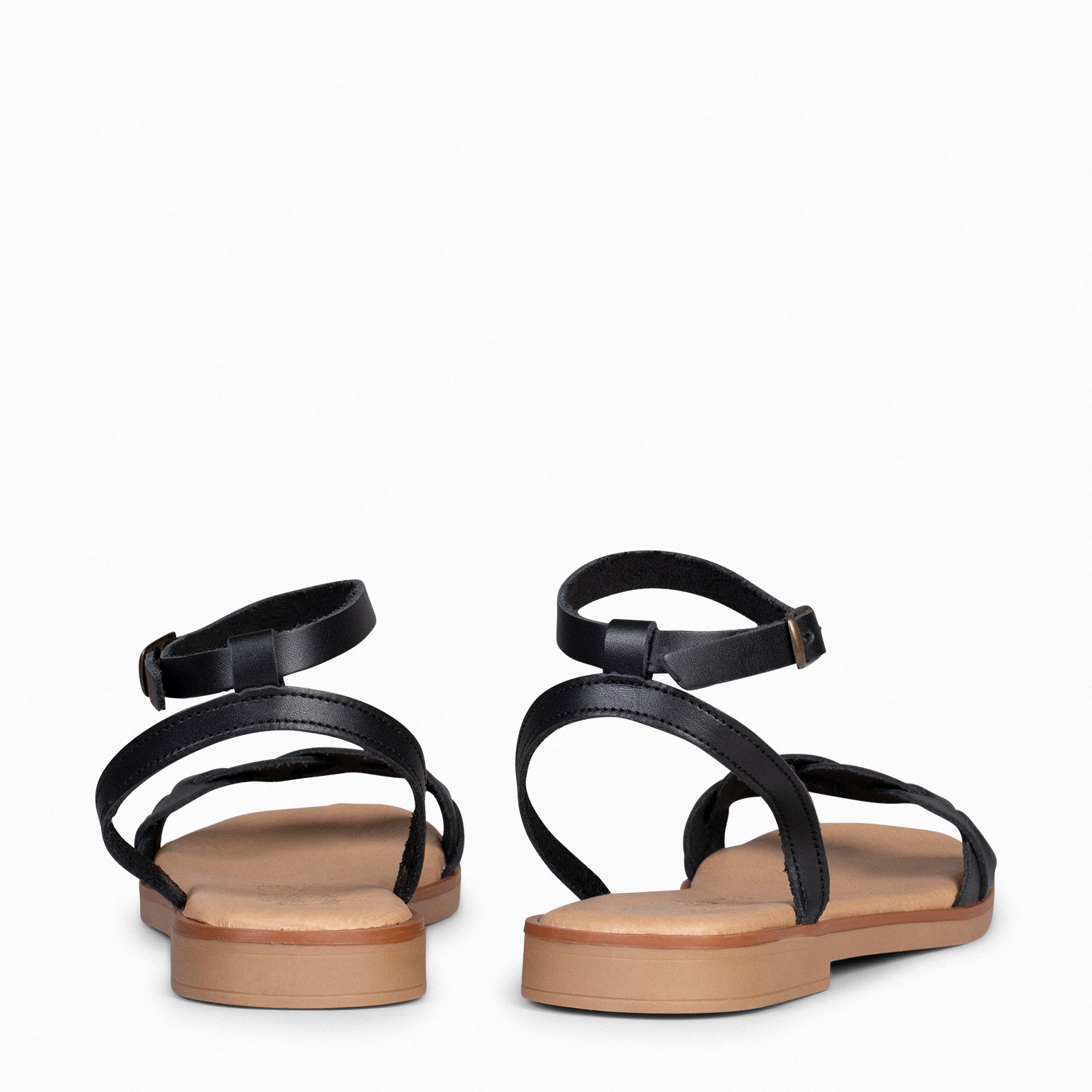 ARECA - BLACK Women's Flat Sandals