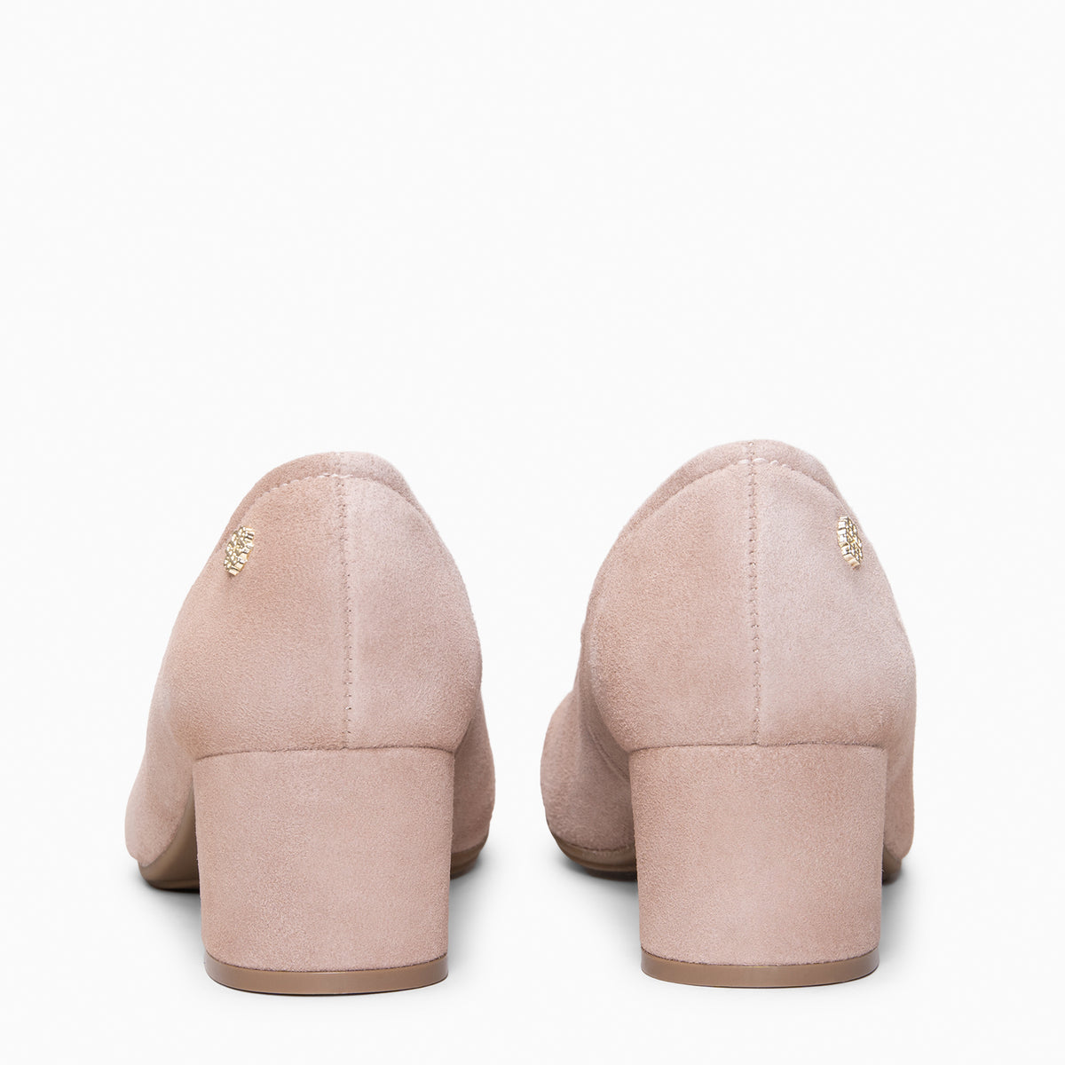 URBAN BARESOFT - Nude pumps met brede hak