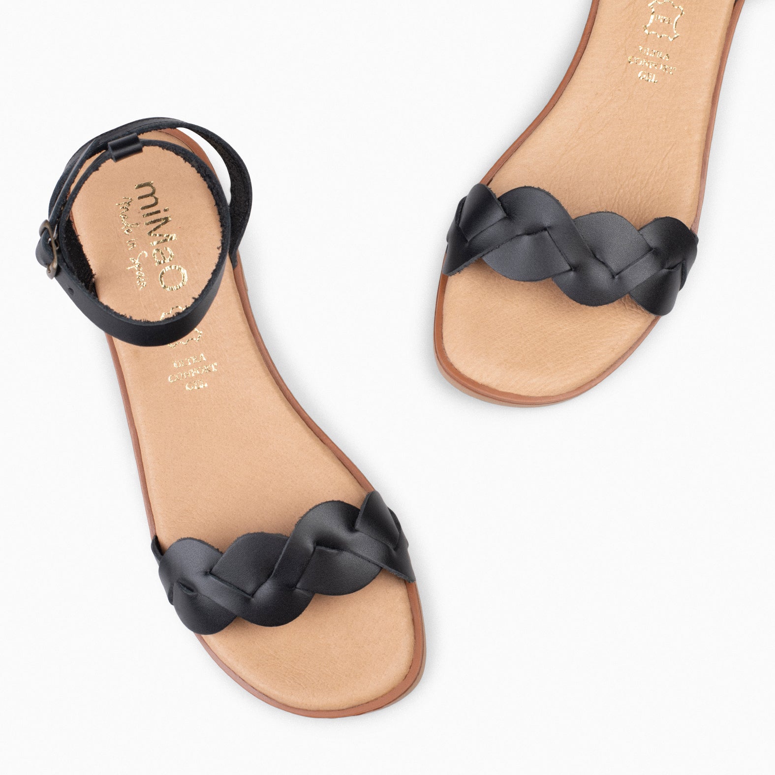 ARECA - BLACK Women's Flat Sandals