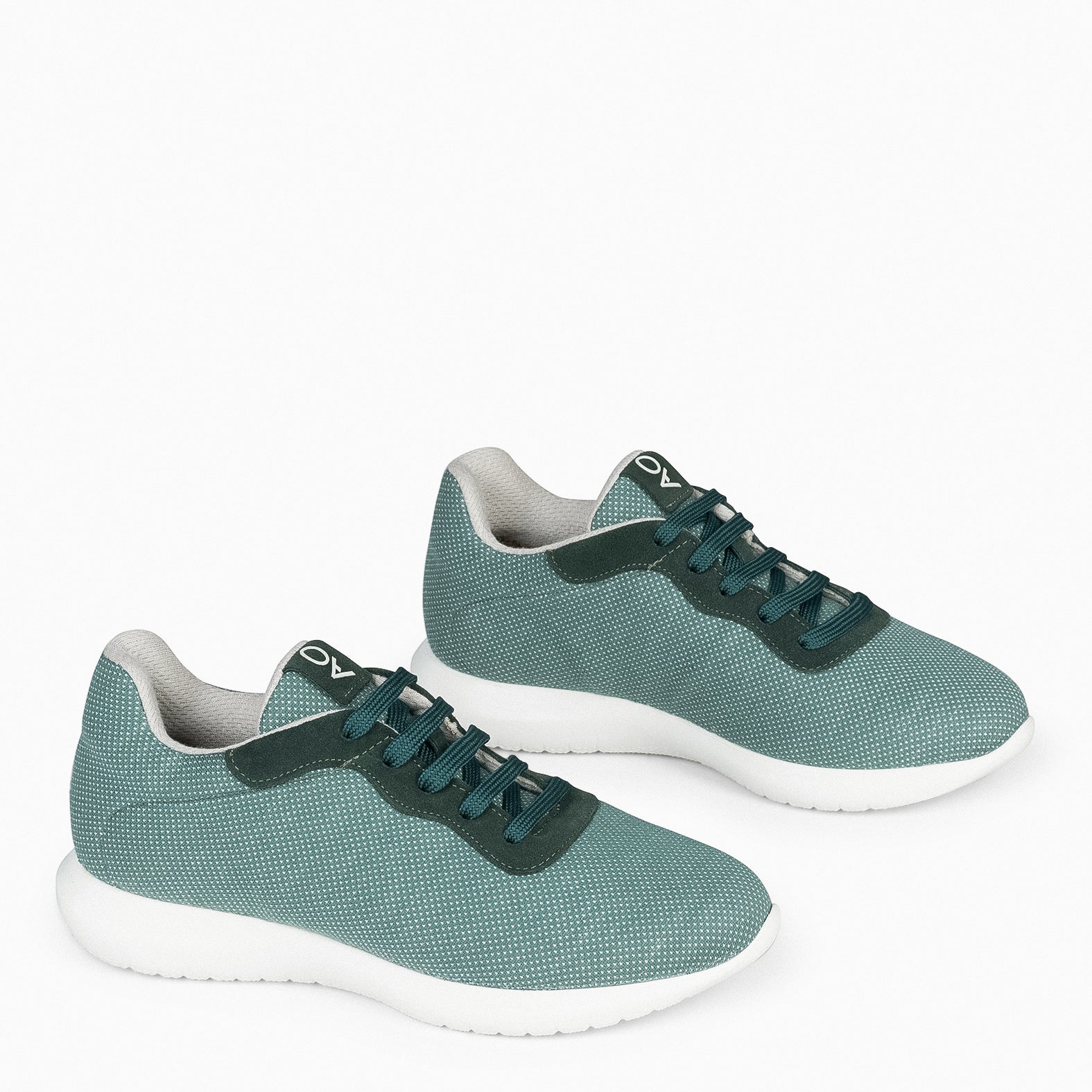 YOGA Zapatillas Deportivas de Lana Merino VERDE