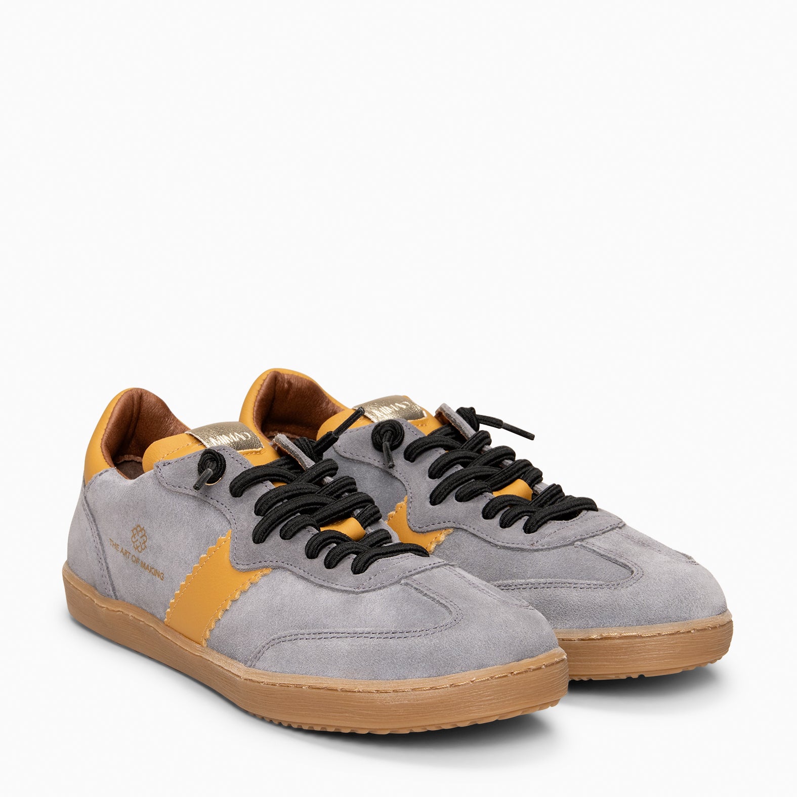 STÜDIO 01 - GREY Suede sneakers 