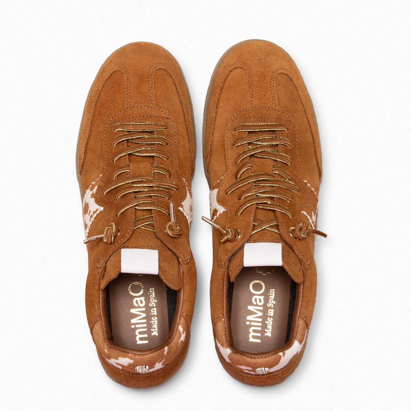 STÜDIO 01 - CAMEL Suede sneakers 