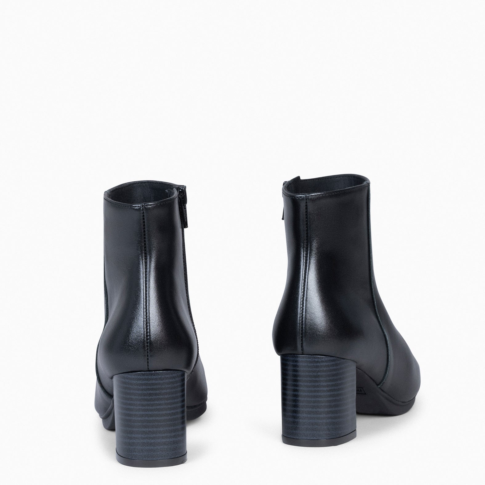 Black wide ankle store boots