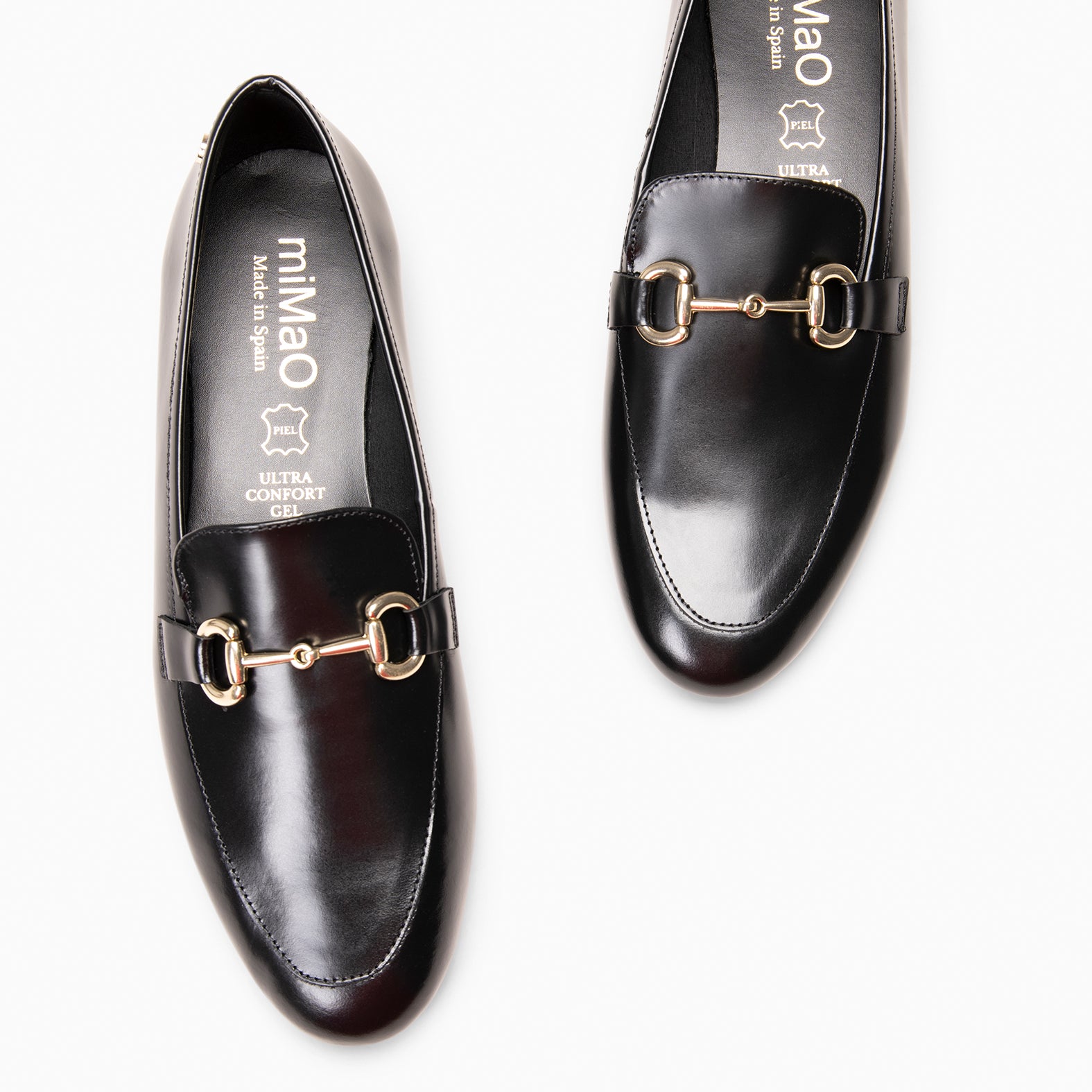 ELOISE – BLACK Flat Moccasins