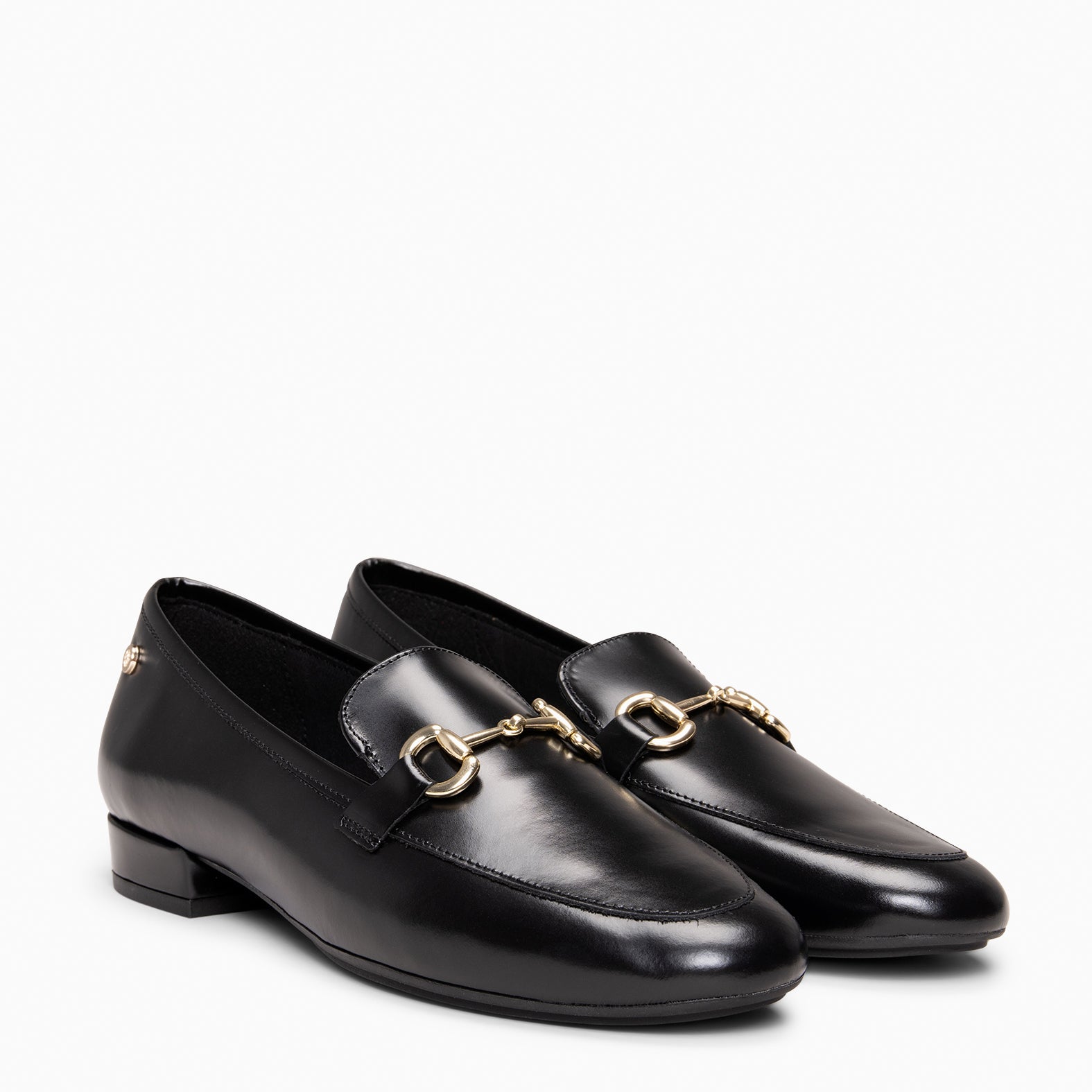 ELOISE – BLACK Flat Moccasins