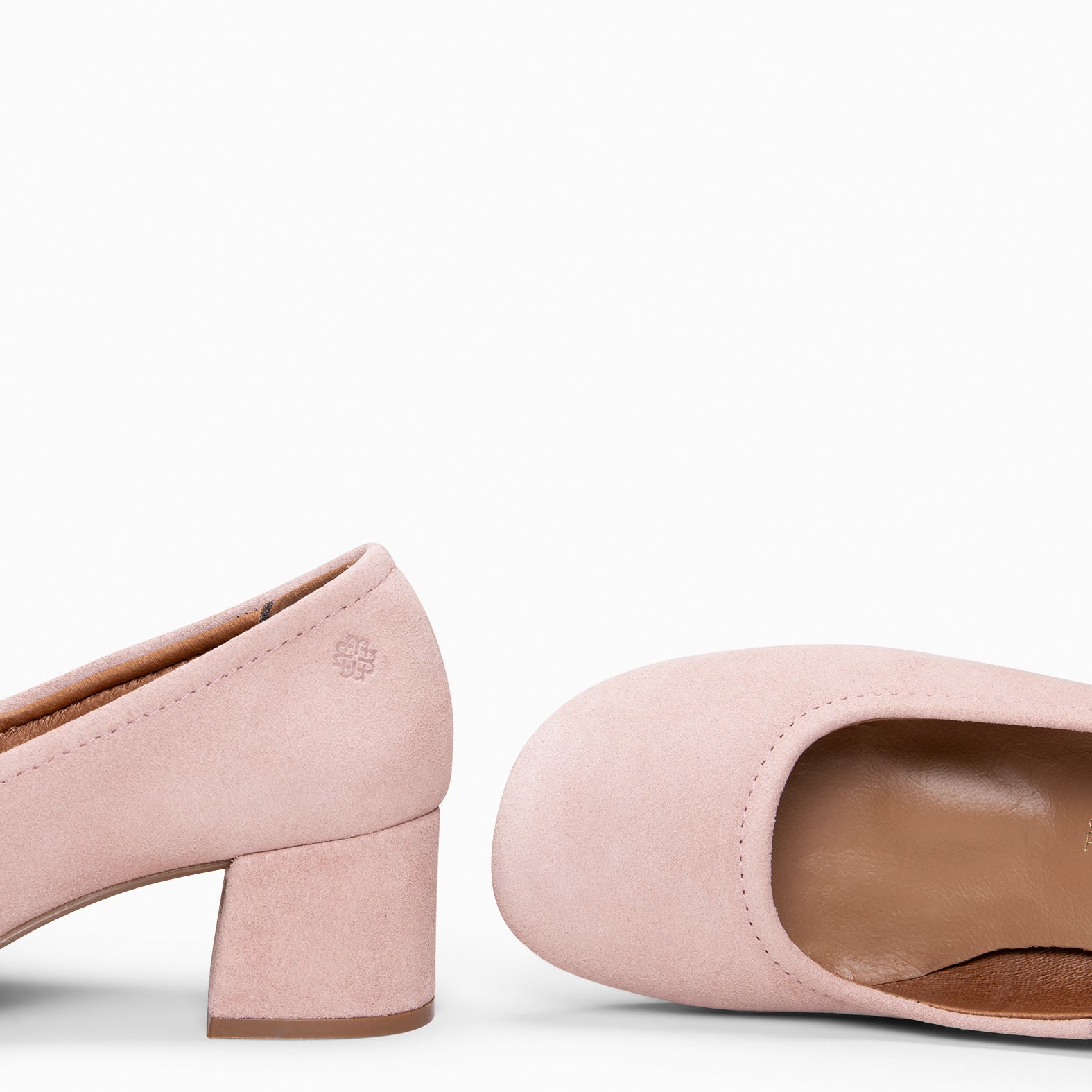 URBAN BARESOFT - Zapatos de salón de tacón ancho en ROSA