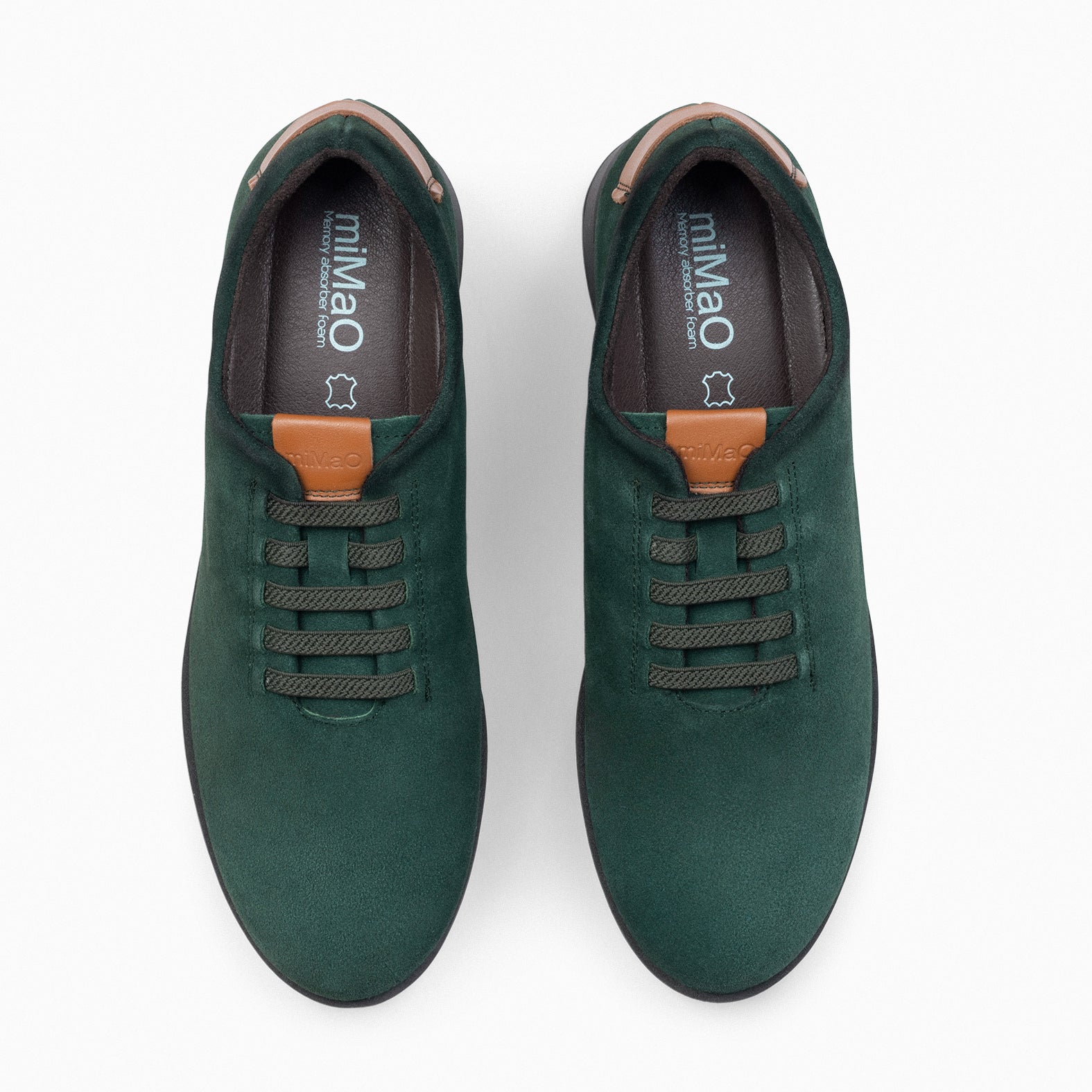 FLY - GREEN sneaker with wedge