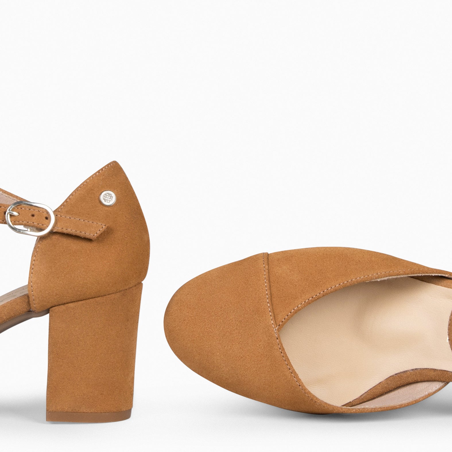 ISI – CAMEL HEEL WITH BUCKLE 