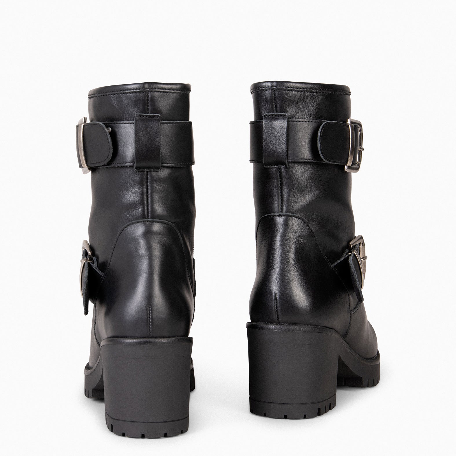 JANET – Botas biker de mujer NEGRO