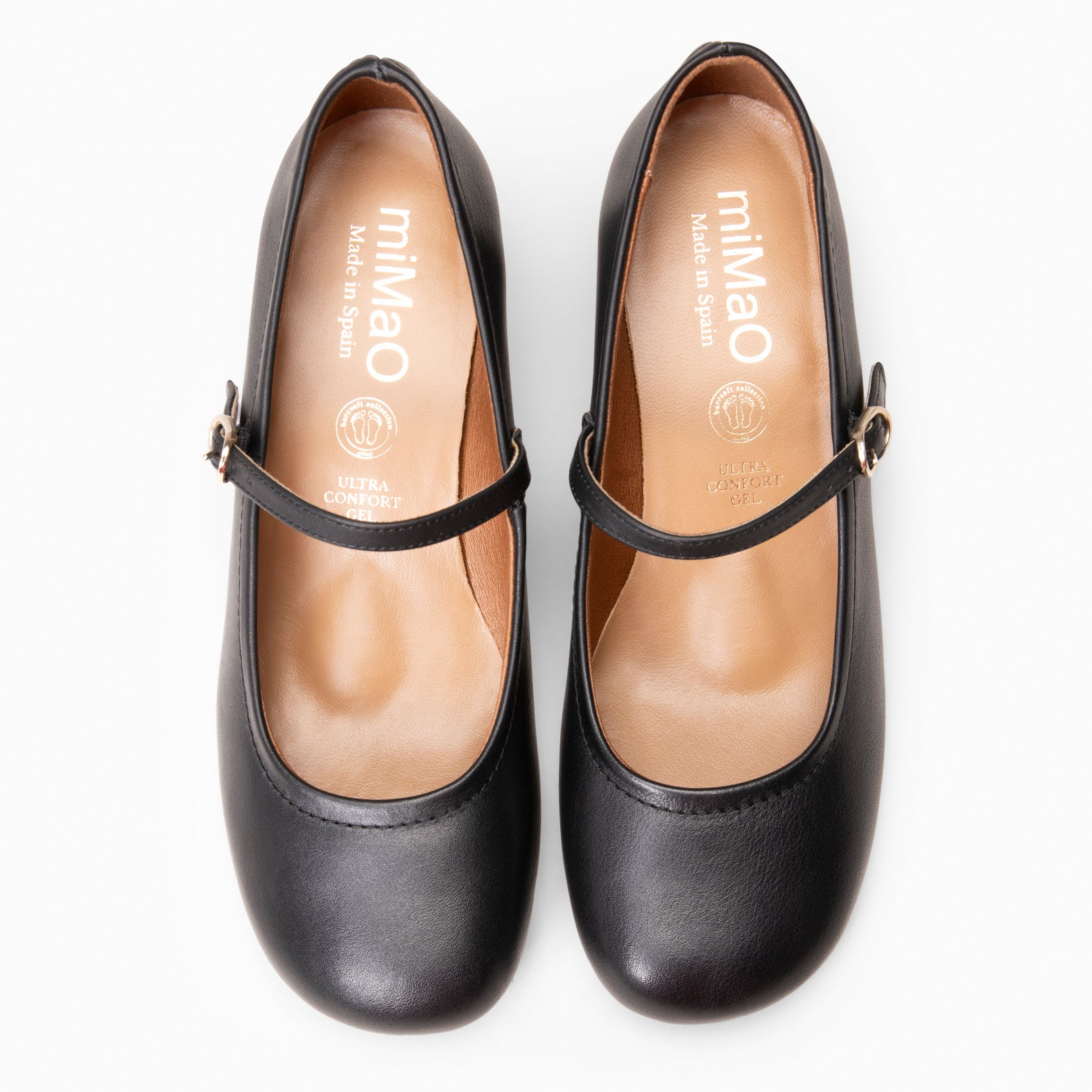 ROSALIA - Mercedita de tacón ancho NEGRO