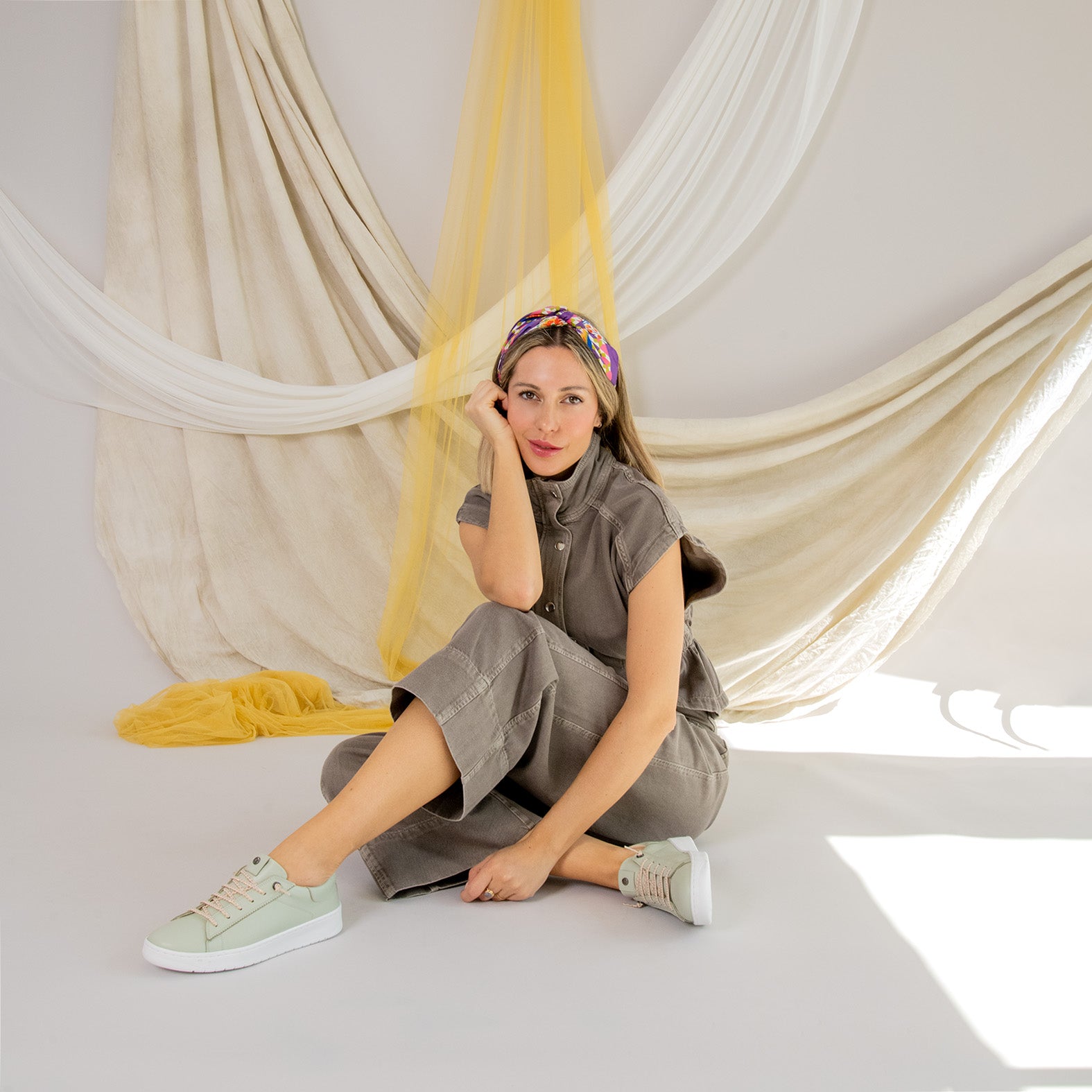 NANTES - Zapatillas Elegantes VERDE