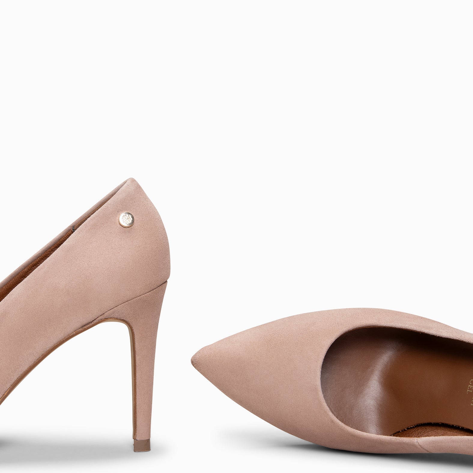 LAUREN - Escarpins à haut talon aiguille NUDE