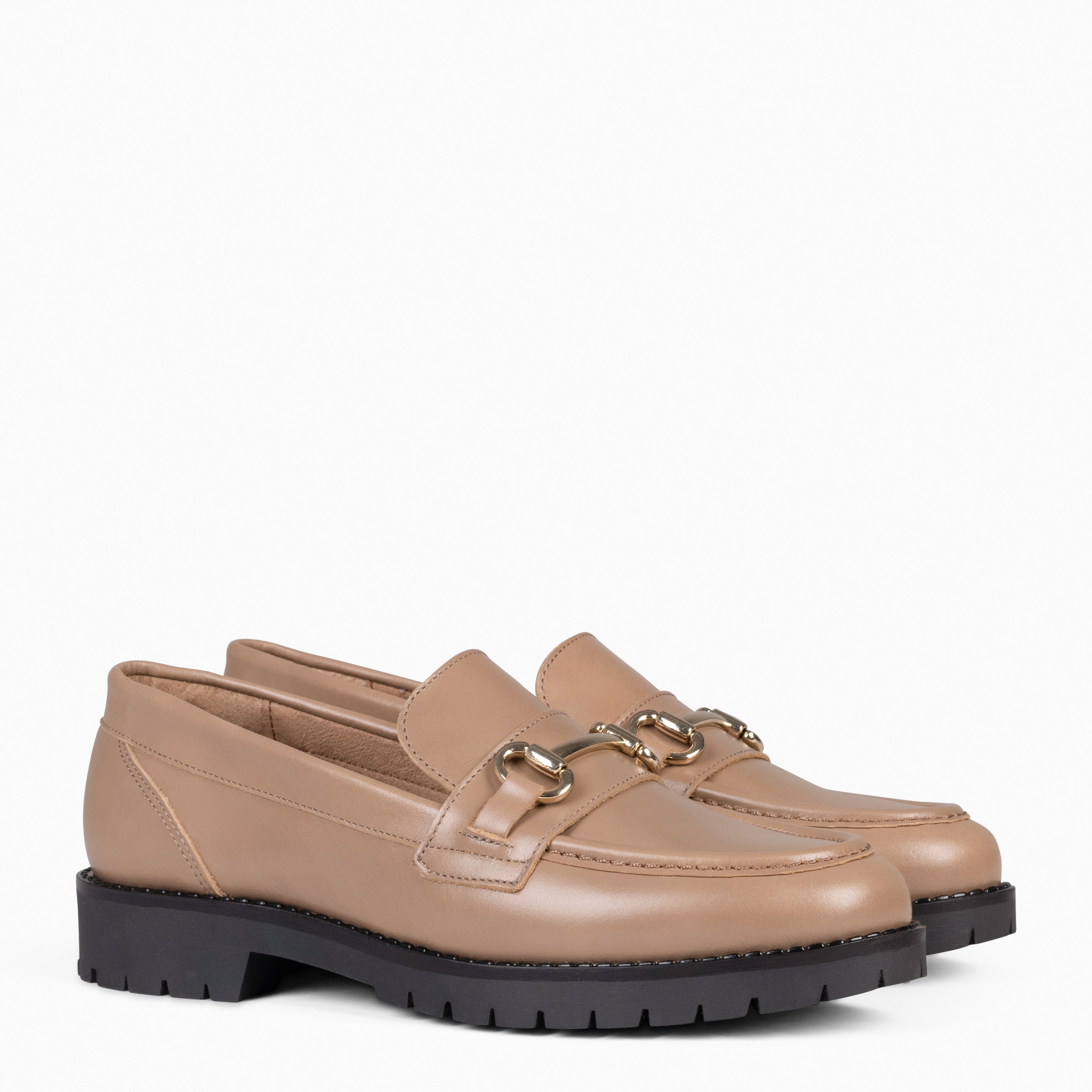 TREVILLA – TAUPE Casual women moccasins 