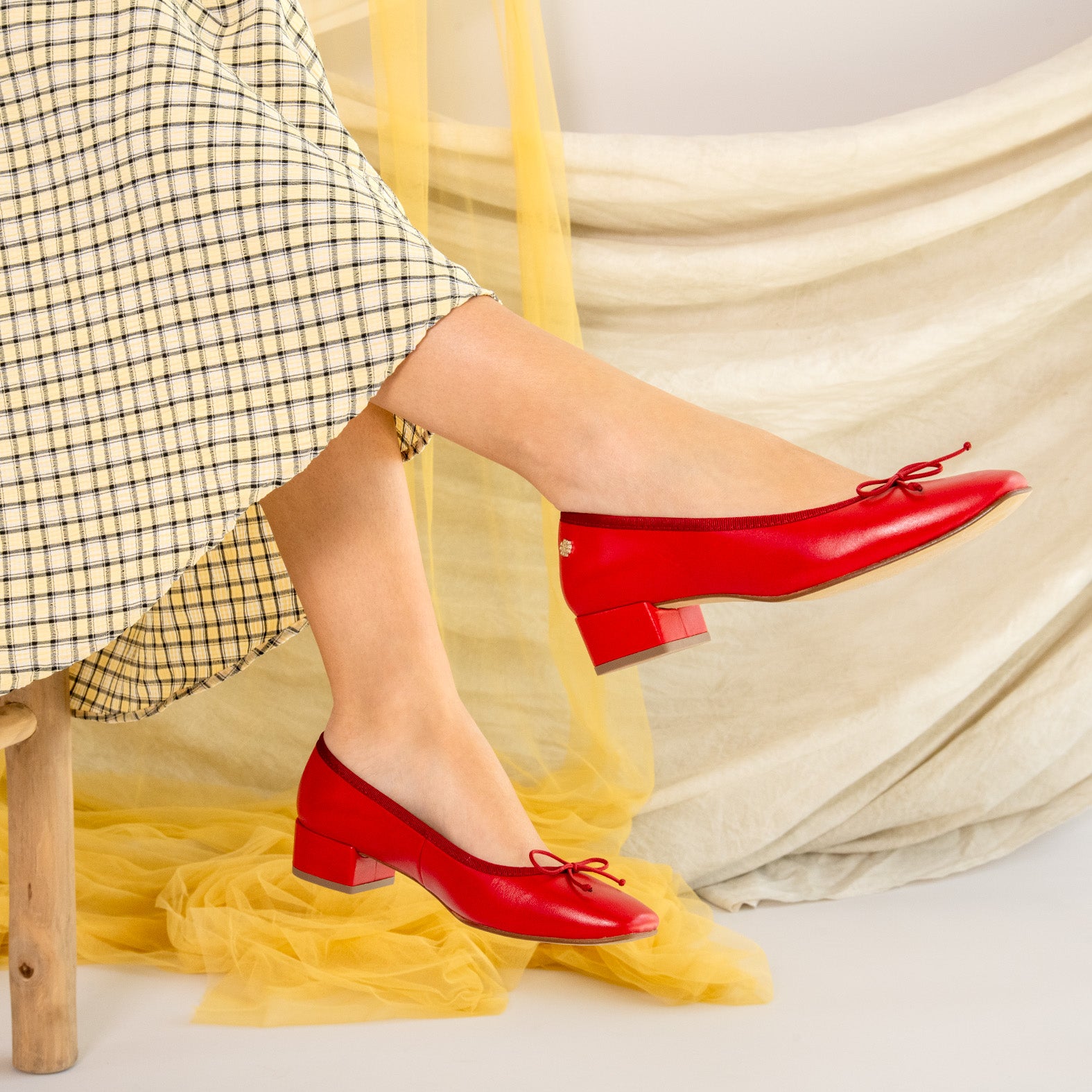 OPERA - Bailarinas con tacón ROJO