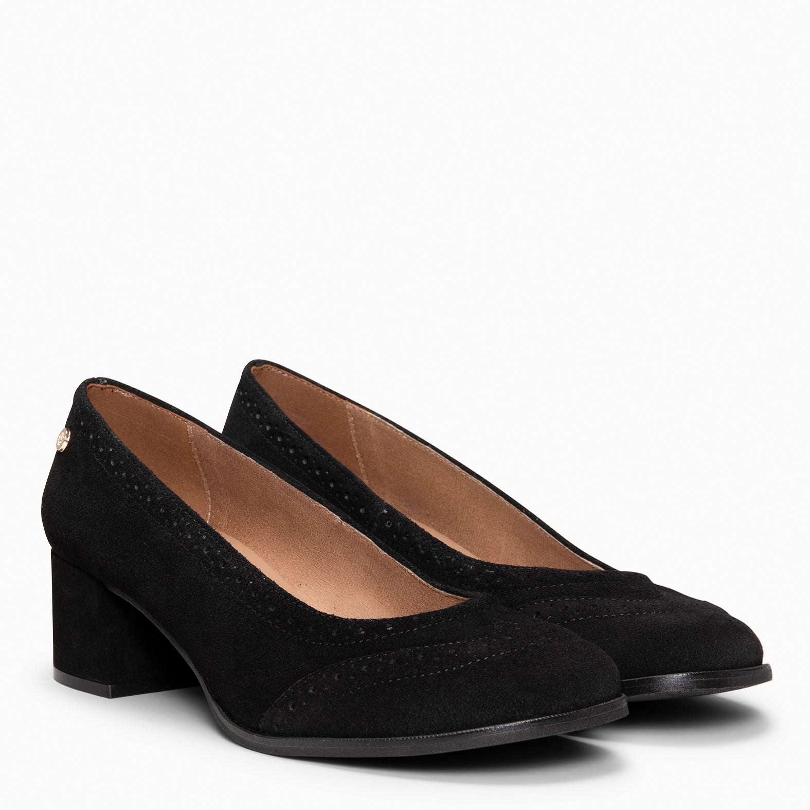 EDEN - Zapatos de tacón ancho baresoft NEGRO