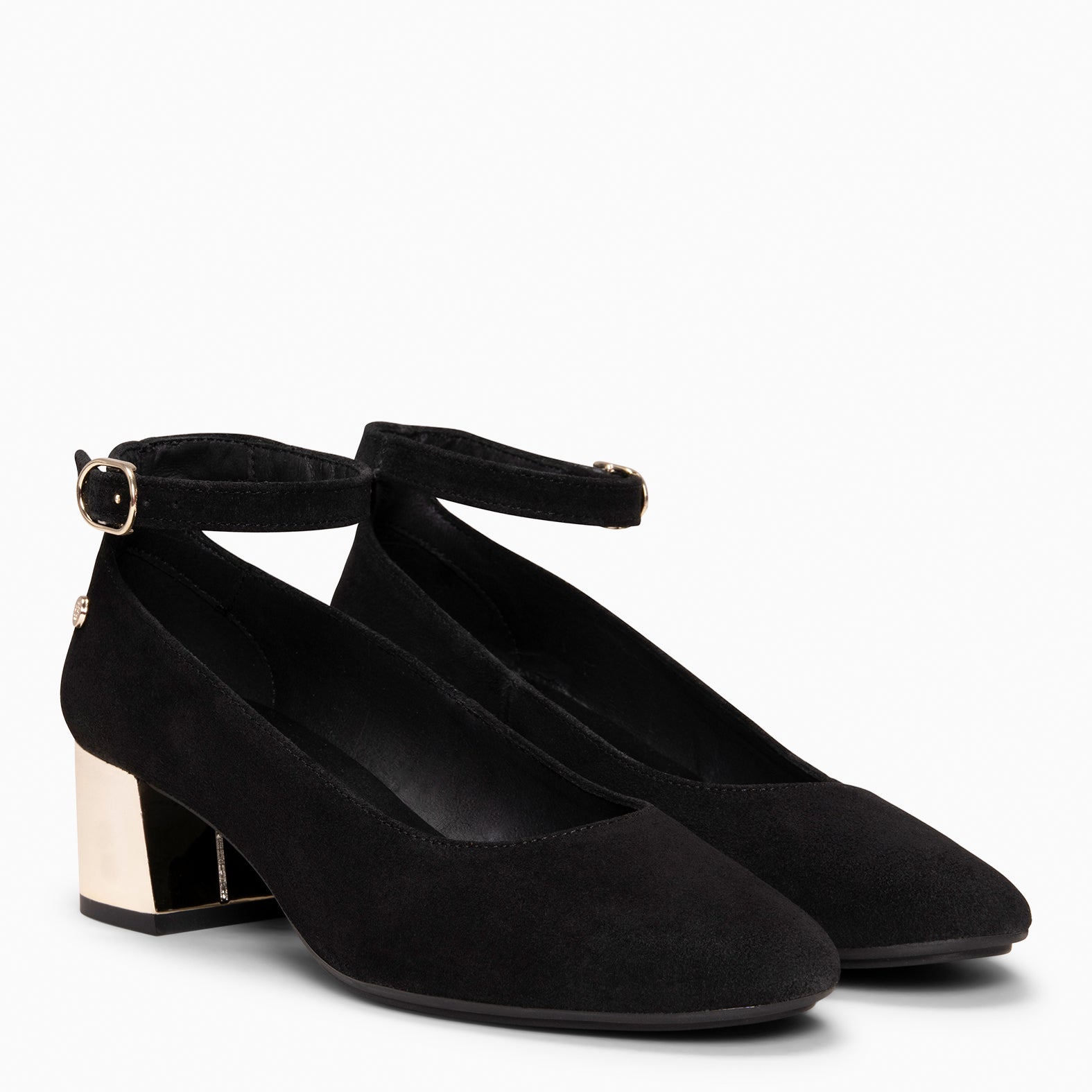 URBAN STAR – Zapato de tacón medio NEGRO