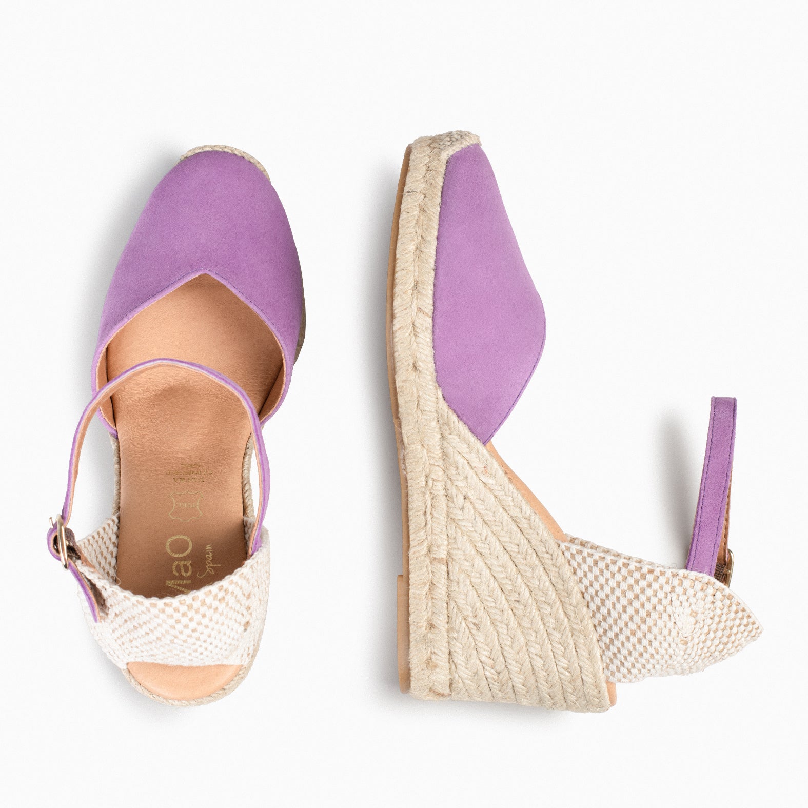 Lilac wedge sandals best sale