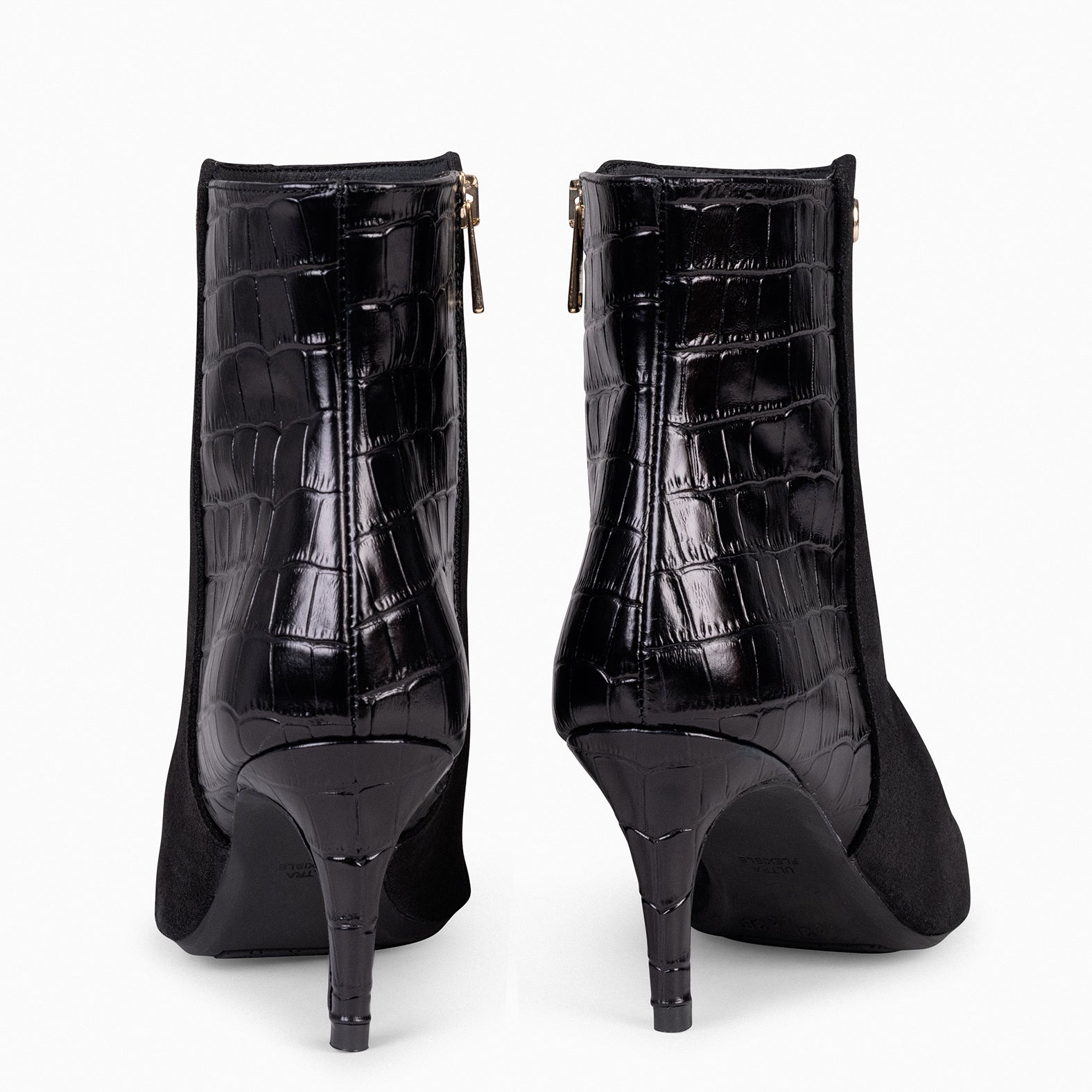 NIGHT COCO Bottines El gantes talon aiguille NOIR miMaO