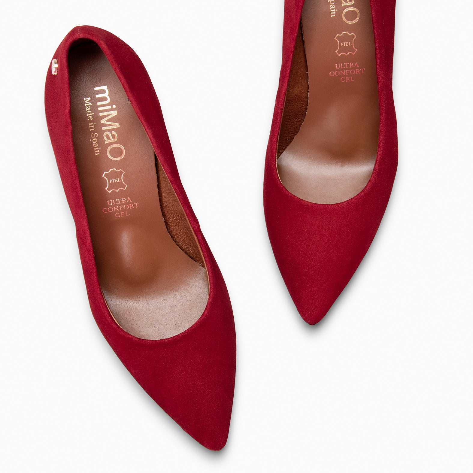 LAUREN - Escarpins à haut talon aiguille BORDEAUX