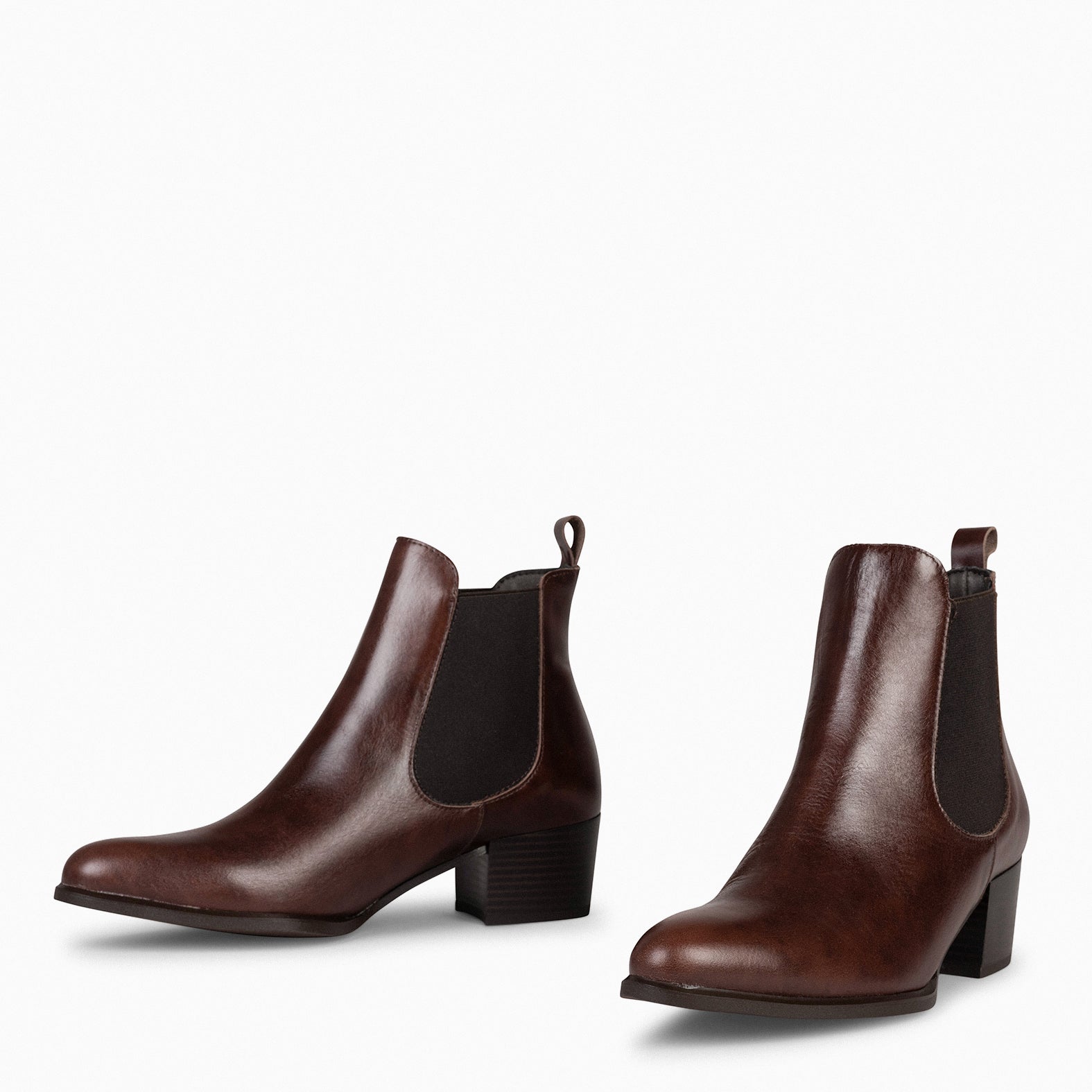 Mid heel best sale chelsea boots