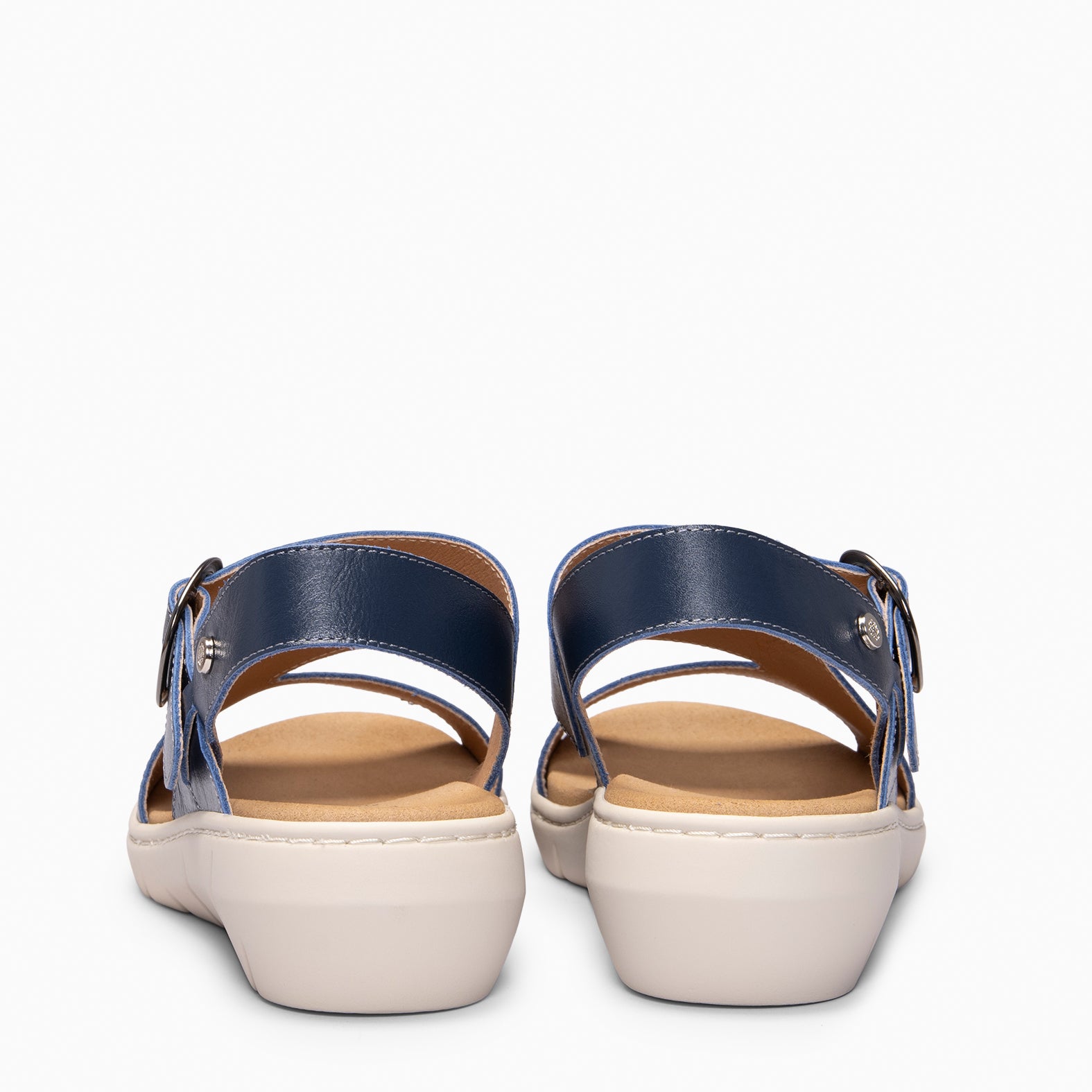 NATURA – Sandalias con plantilla Extraíble MARINO