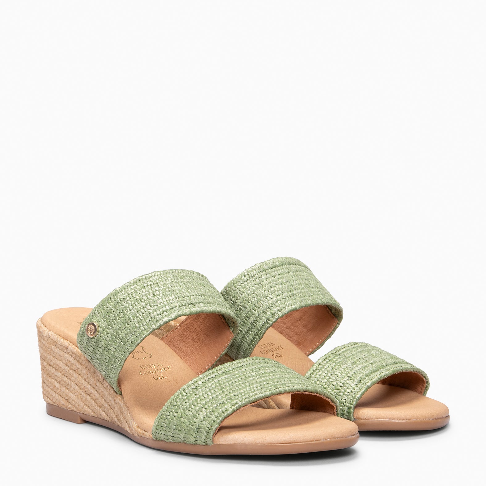 LIRA - Mules de cuña de esparto KAQUI