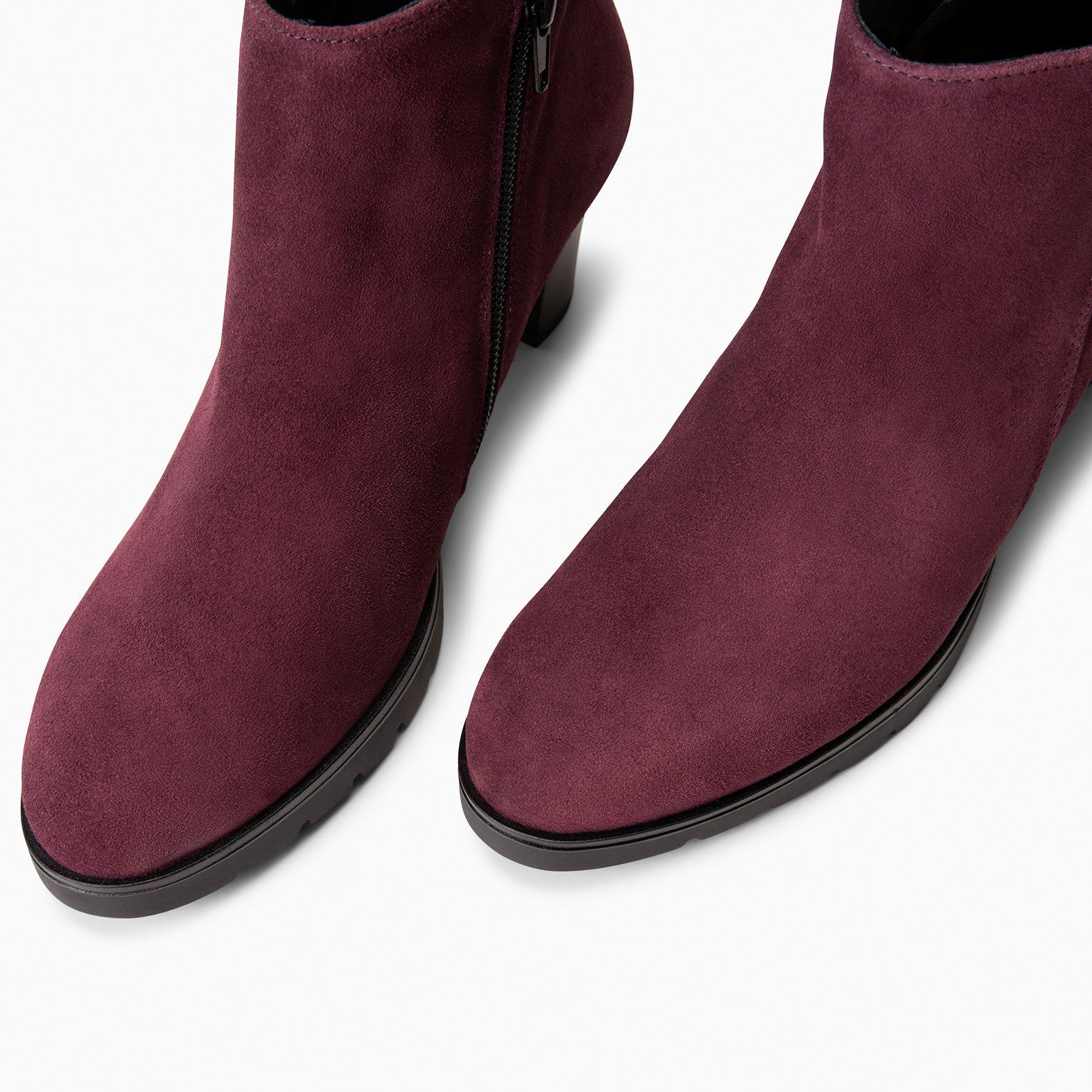 PRAGA - Bottines à talon élégantes BORDEAUX