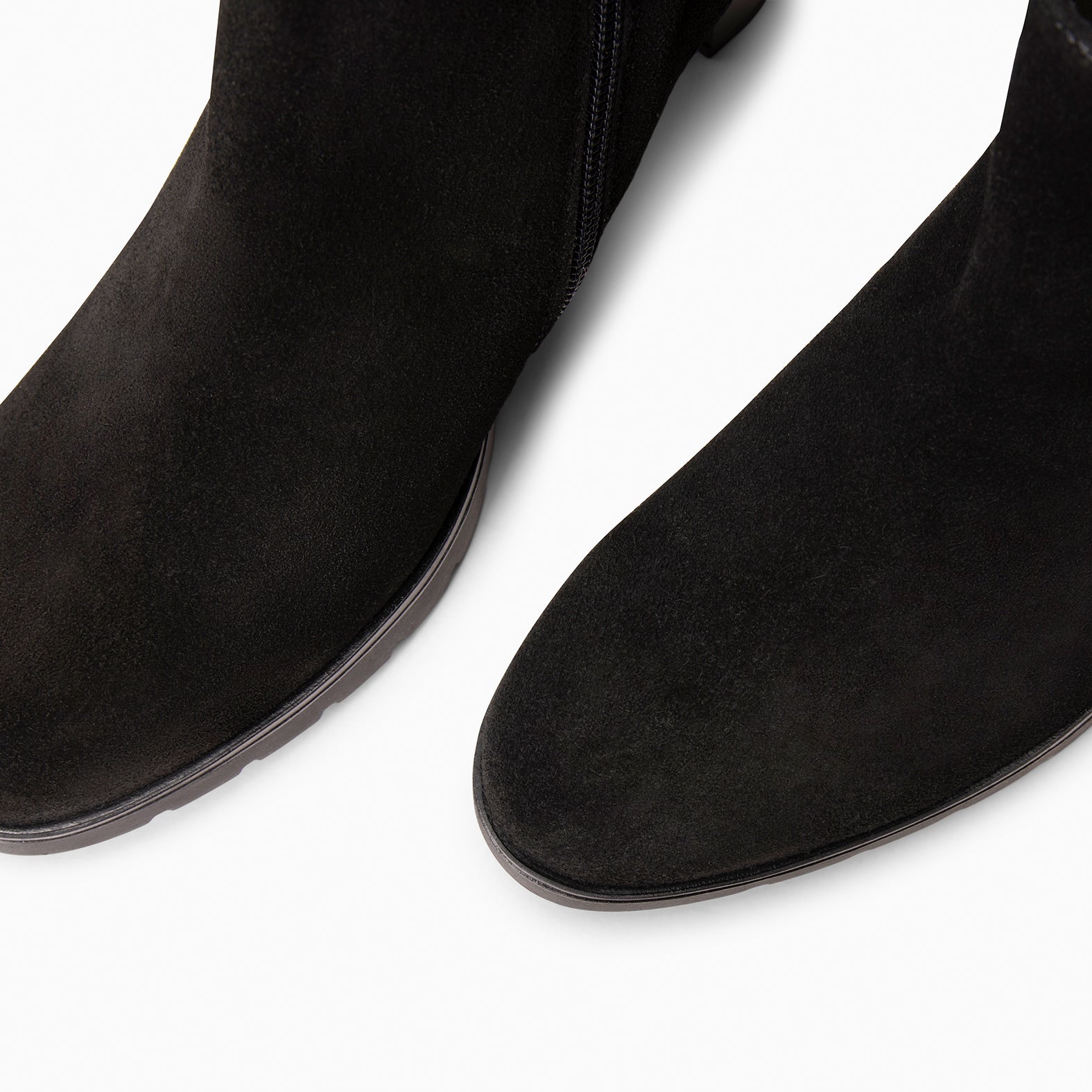 PRAGA - Bottines à talon élégantes NOIR