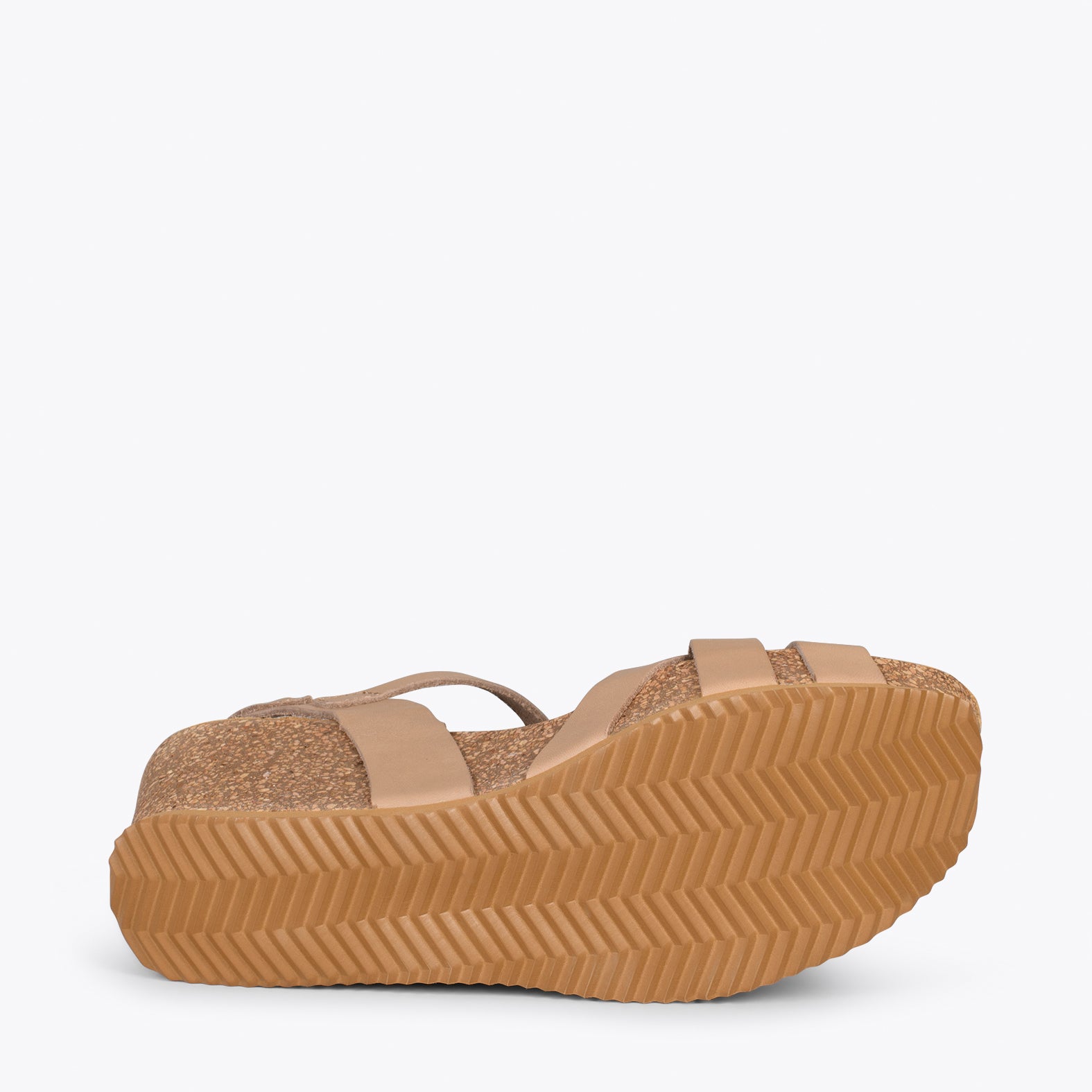 LIRIO - TAUPE BIO wedge sandal