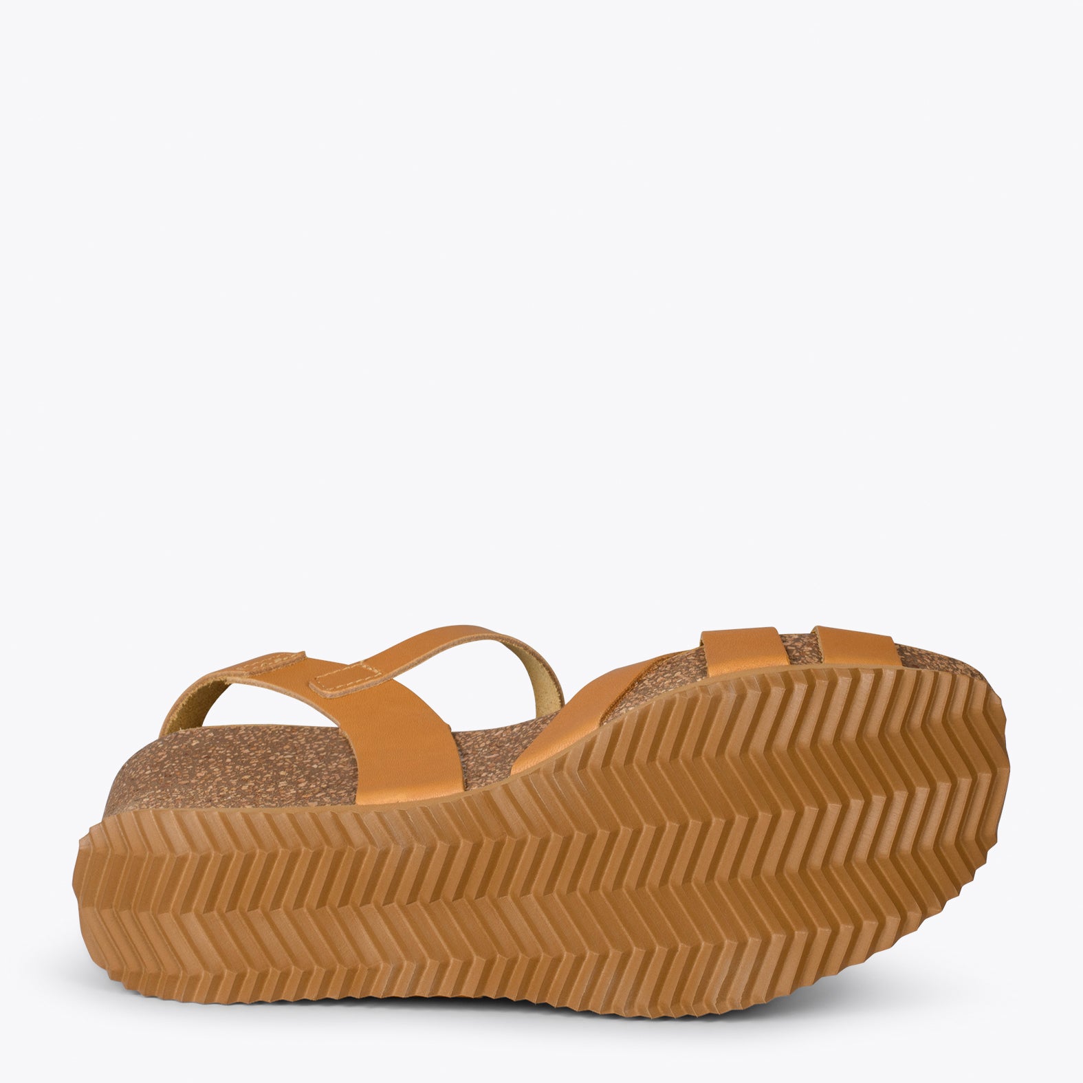 LIRIO - MUSTARD BIO wedge sandal