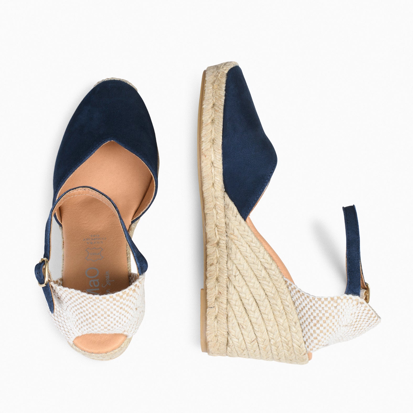 NERJA – Cuñas altas de esparto MARINO - miMaO ®