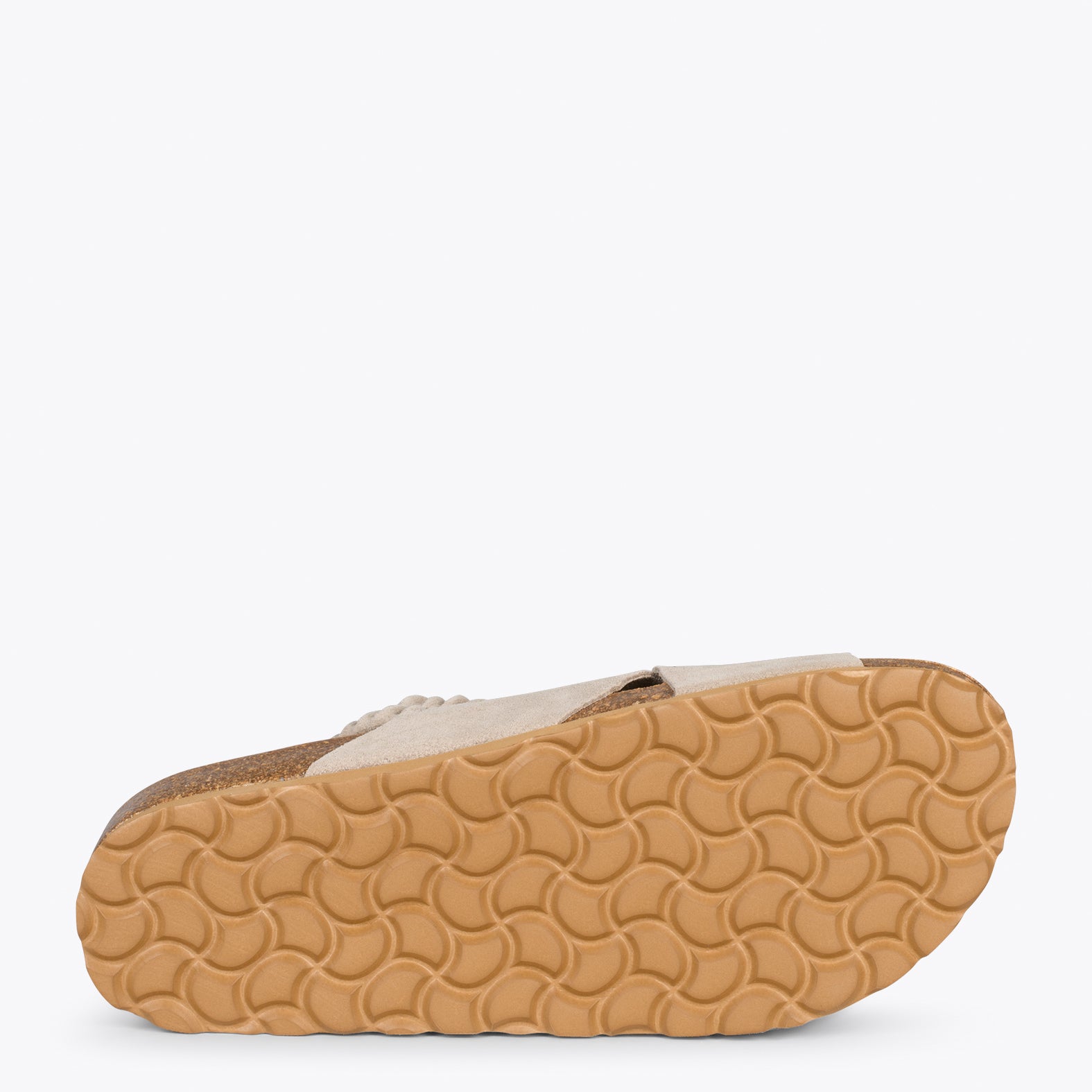 PALMERA – TAUPE bio sandal with elastic band