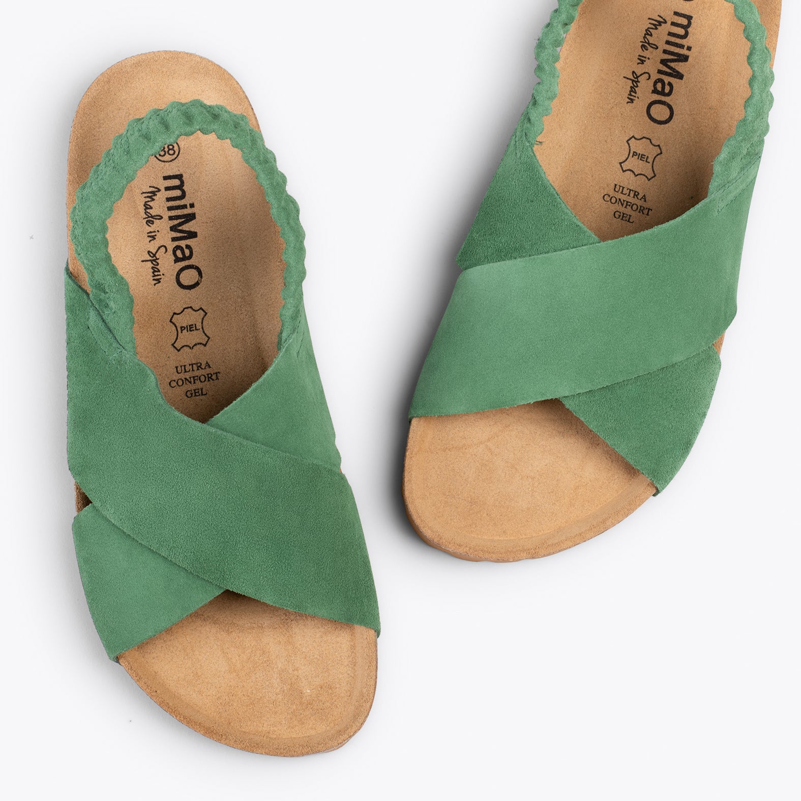 PALMERA – GREEN bio sandal with elastic band