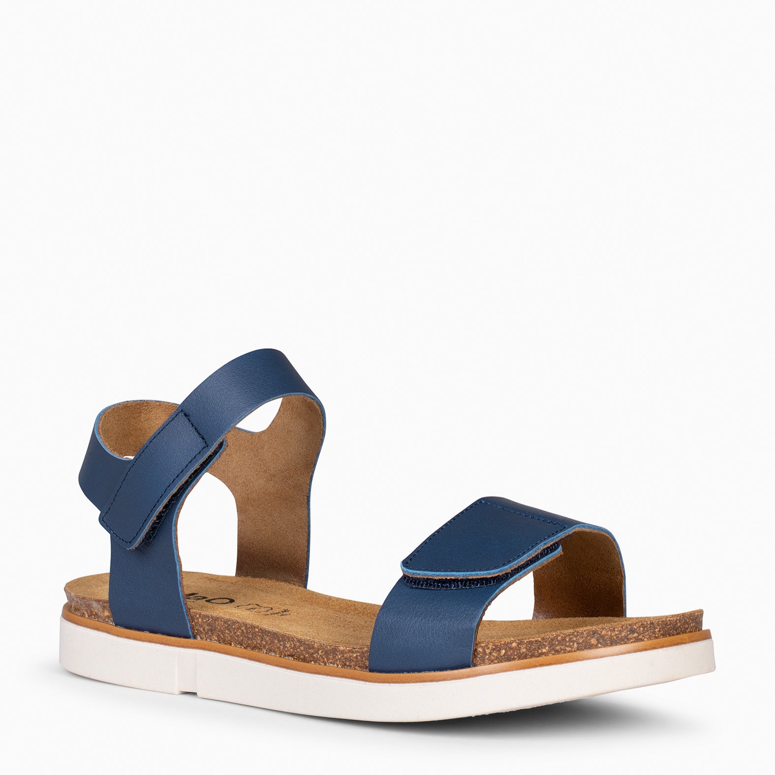 ARALIA – NAVY comfortable flat sandal