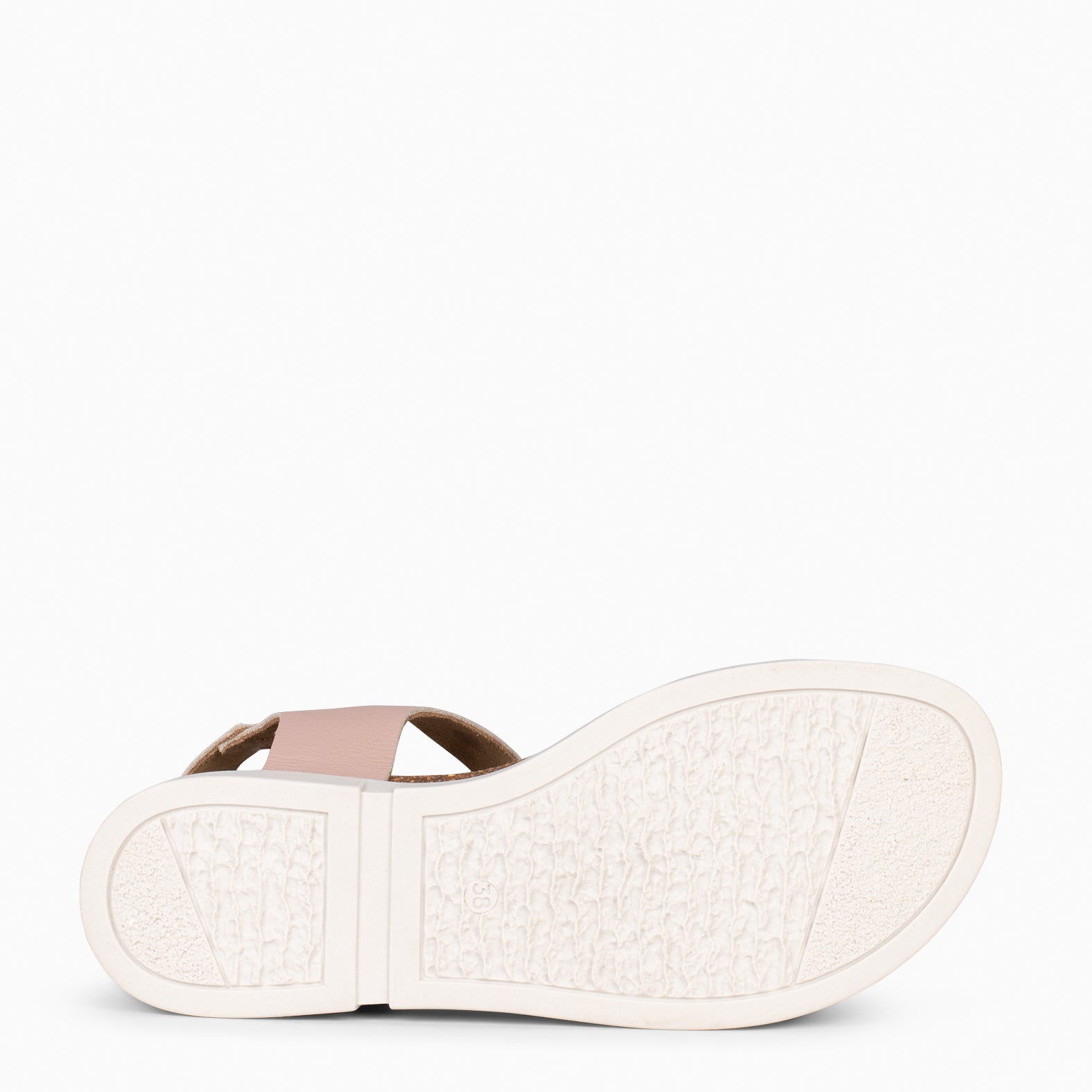 ARALIA – NUDE comfortable flat sandal