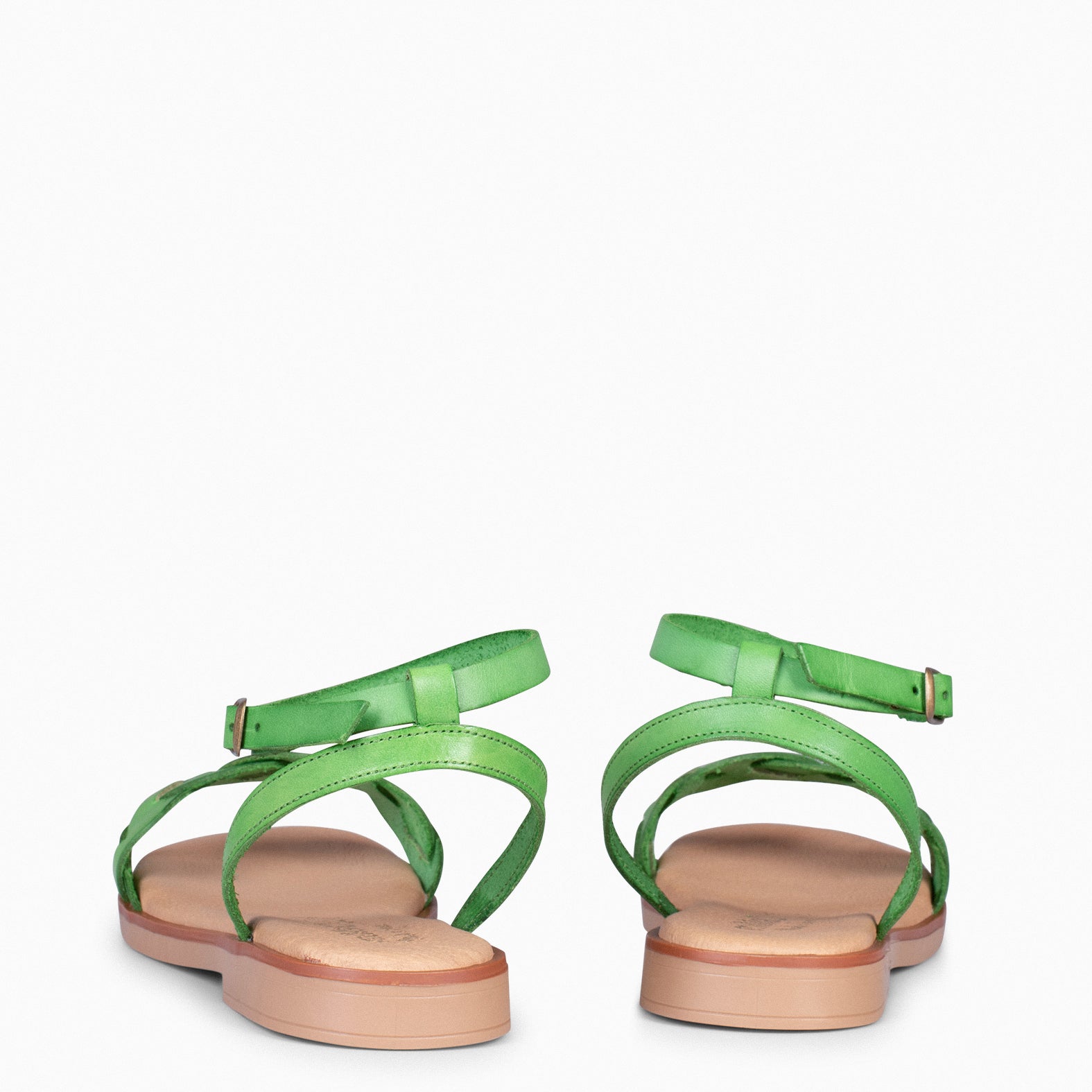 ARECA - GREEN Women's Flat Sandals