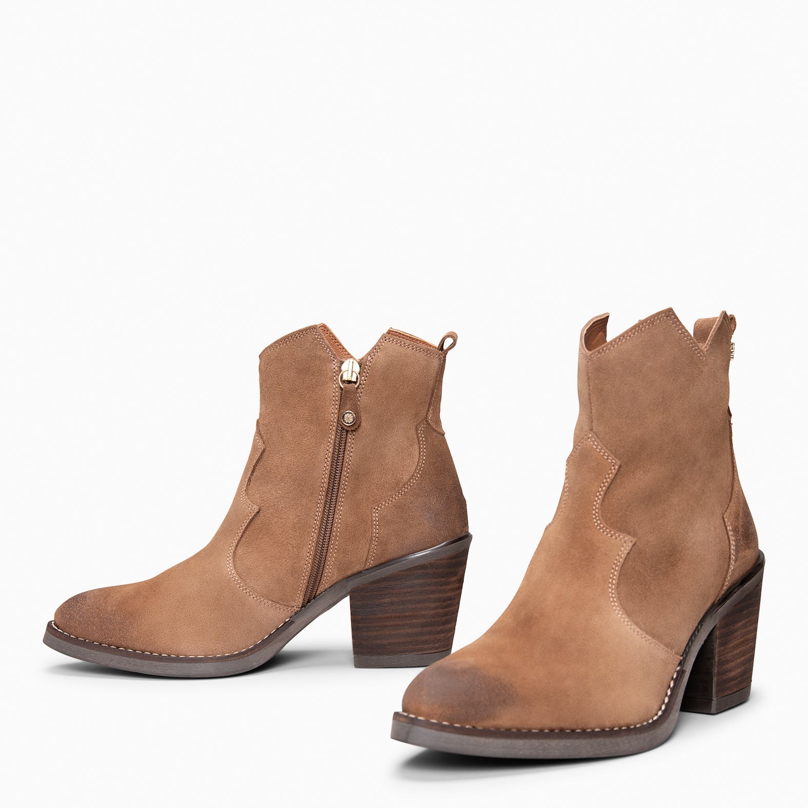 BEDFORD - BROWN Ankle boots with heel